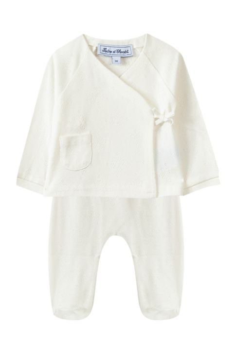 Long outfit - Ecru organic cotton - Tartine Et Chocolat