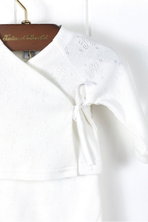 Long outfit - Ecru organic cotton - Tartine Et Chocolat