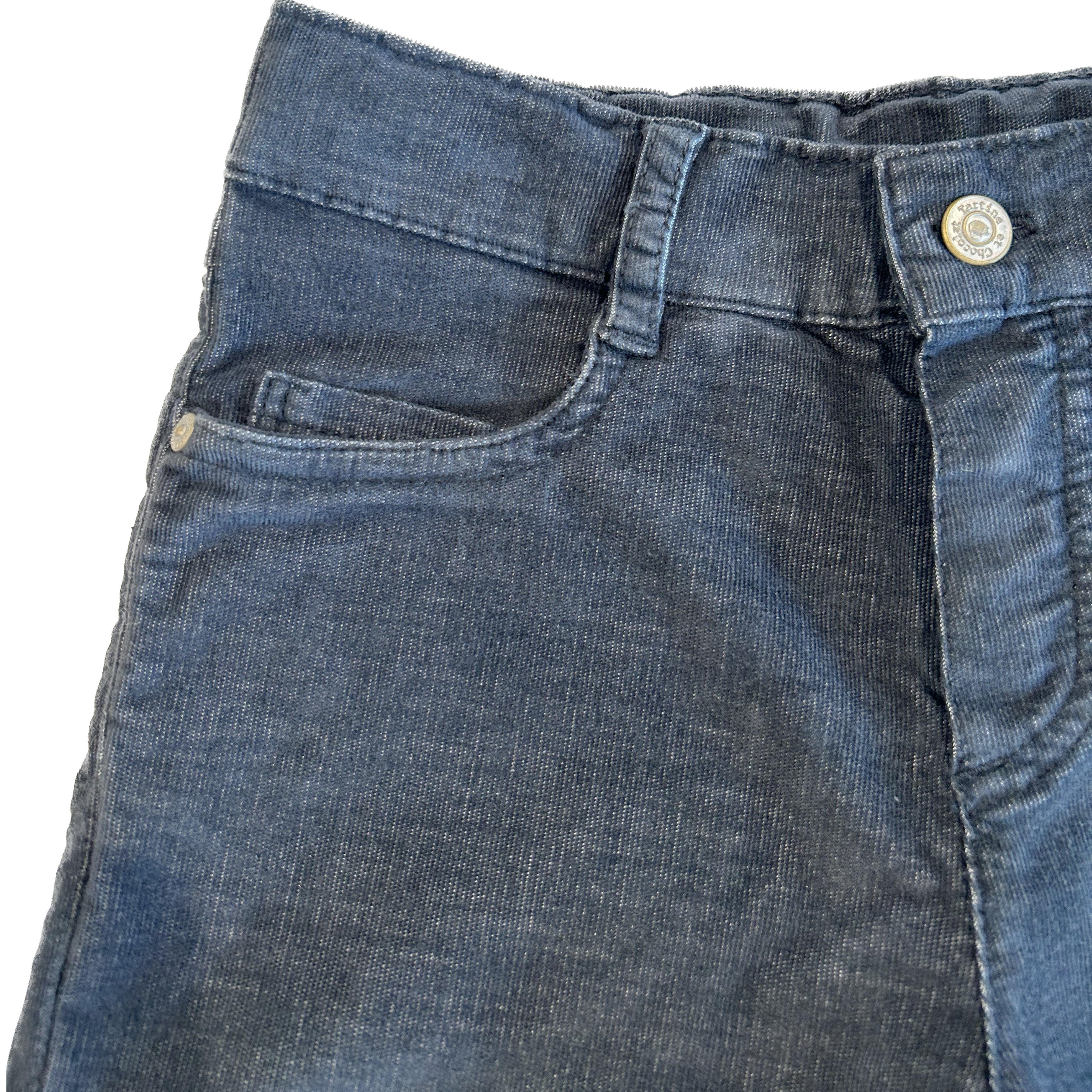 Trousers - Ink Fine Ribbed Corduroy - Tartine Et Chocolat