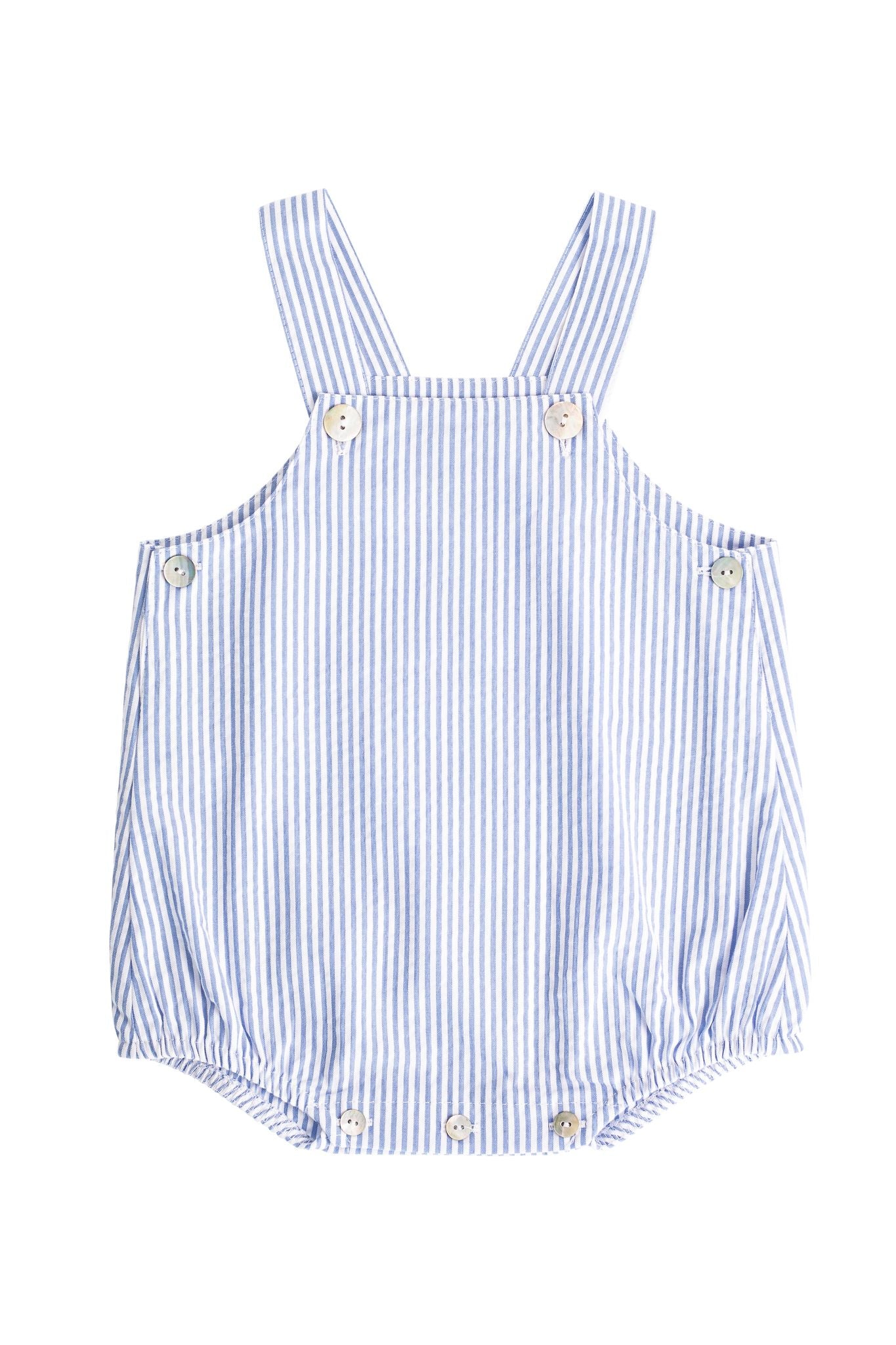 Torino Romper - Blue Stripe - Nicoletta Fanna