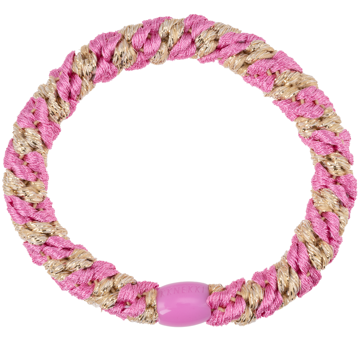 Kknekki Band - Kaugummi-Beige Glitzerstreifen