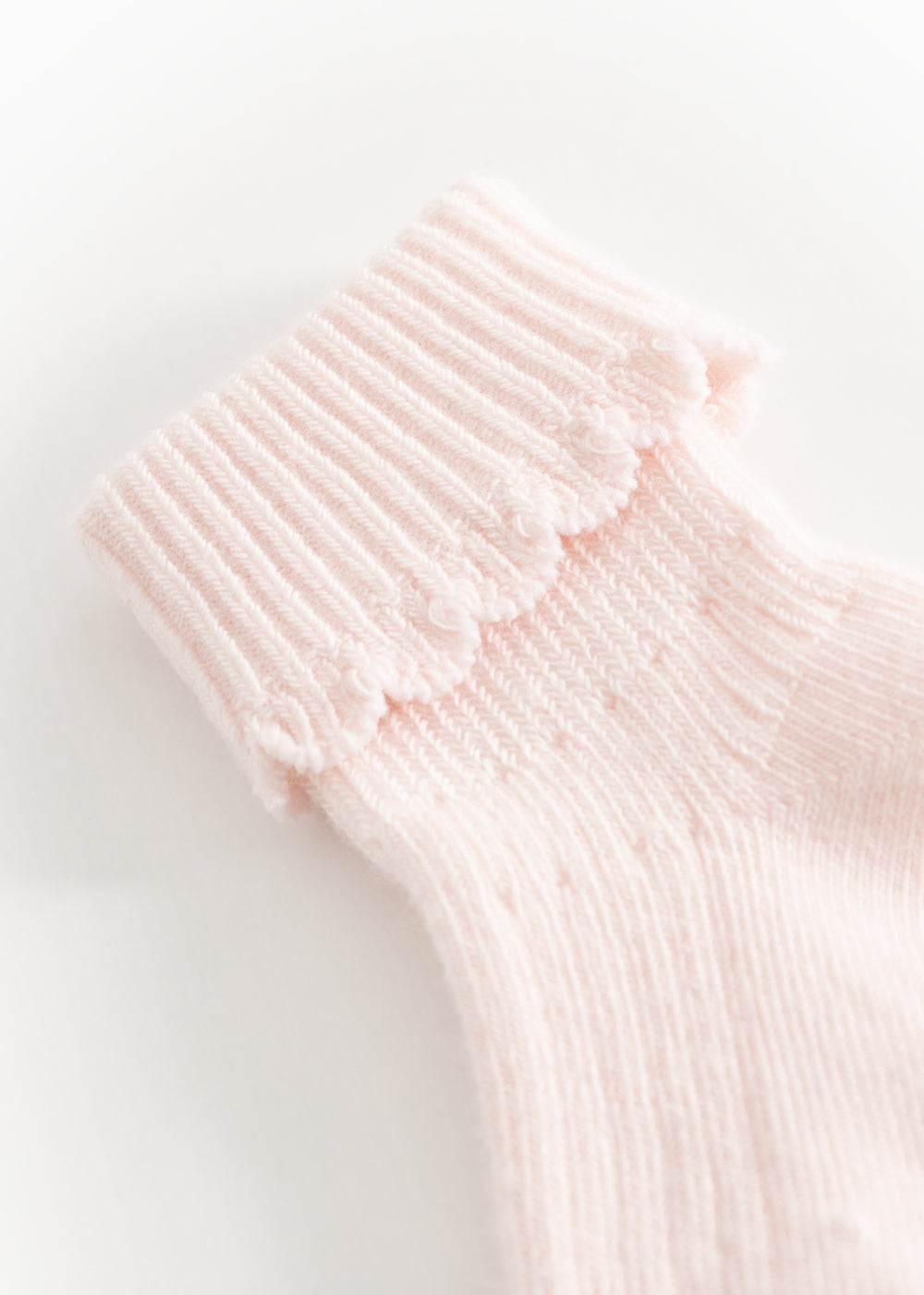 Newborn Socks - Scallop 2-Pack - Over The Moon