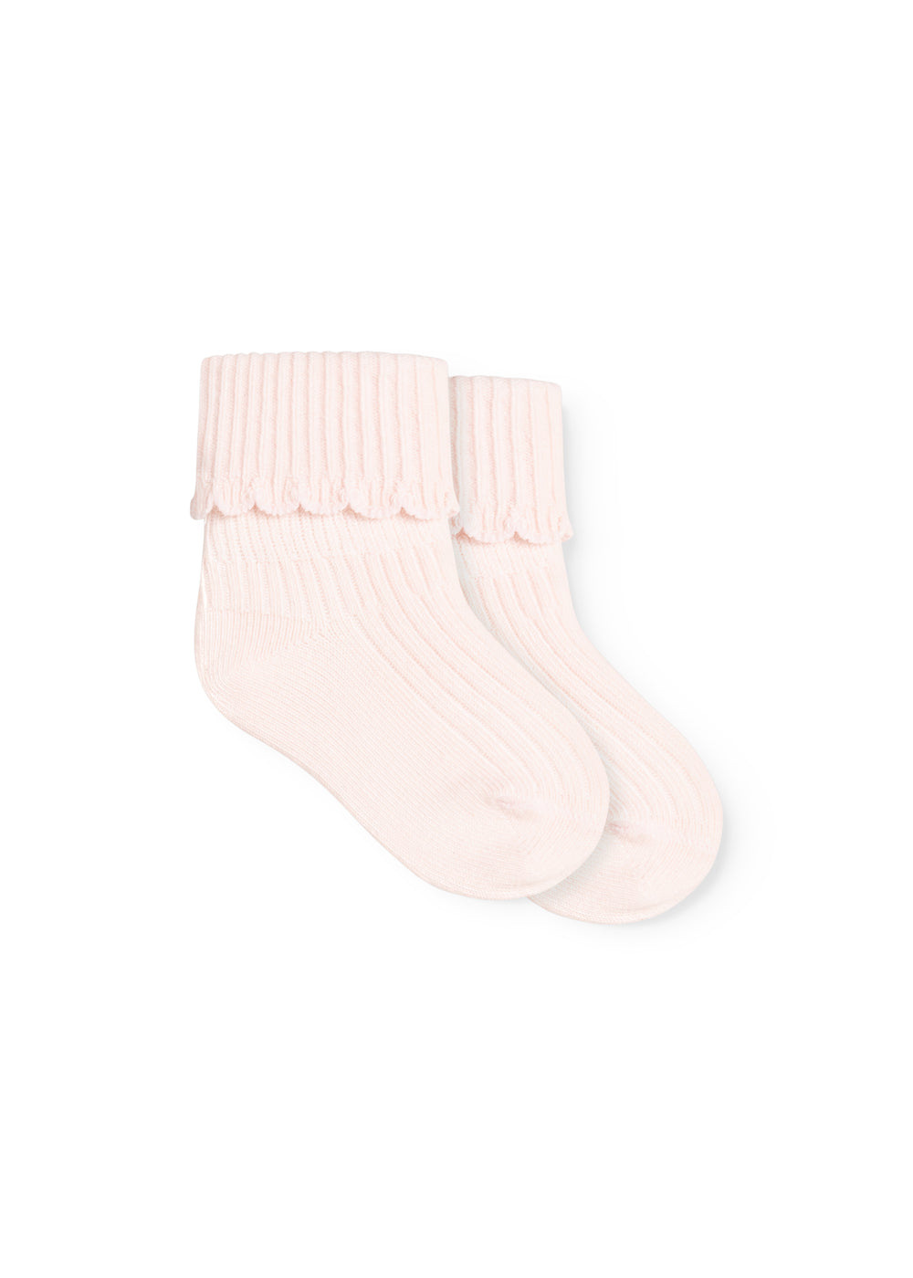 Newborn Socks - Scallop 2-Pack - Over The Moon