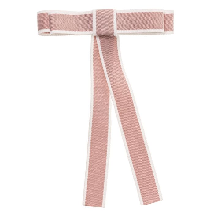 Hairbow - Ribbon with White Trim
