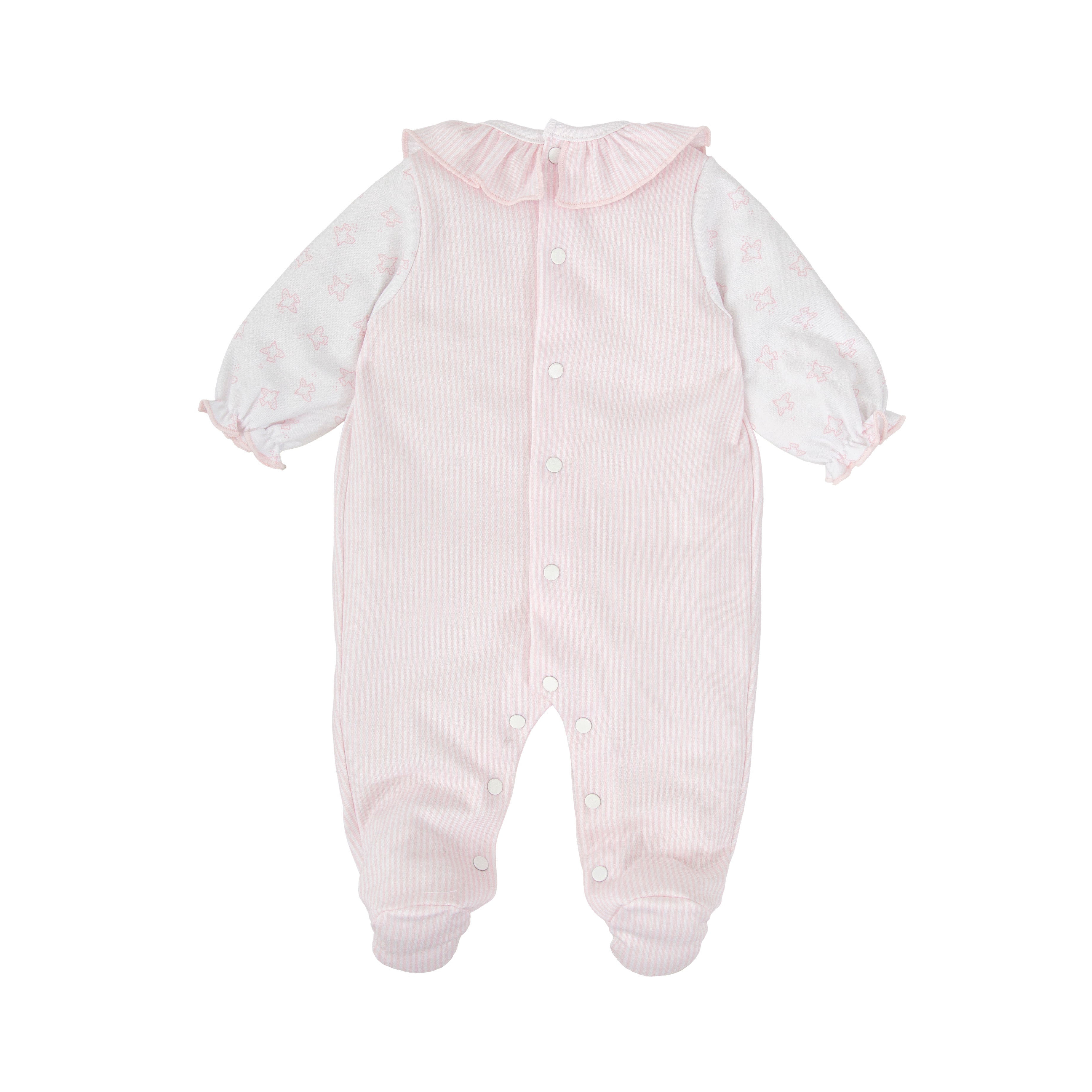 Baby-Strampler - Aire Bird Rüsche
