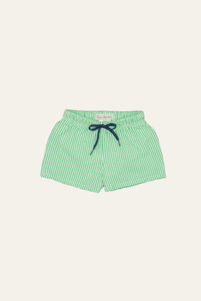 Badehose - Grüne Streifen