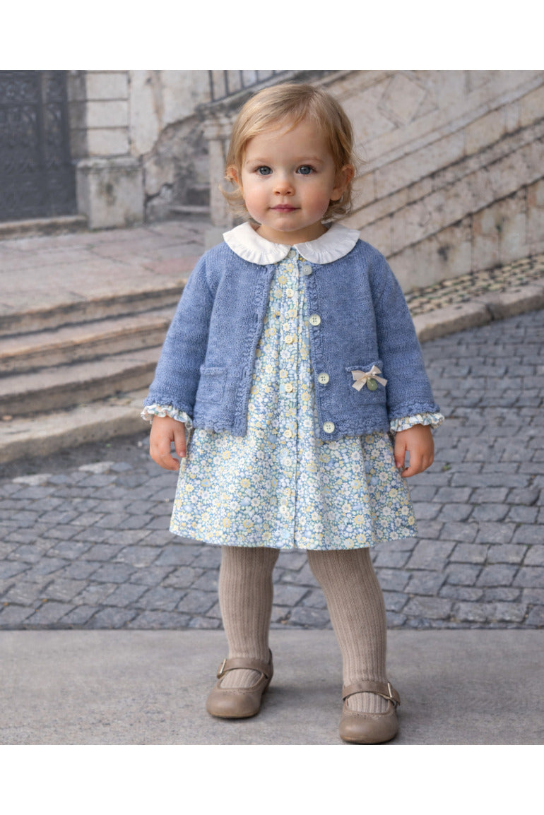 Dress - Blue Floral Viella
