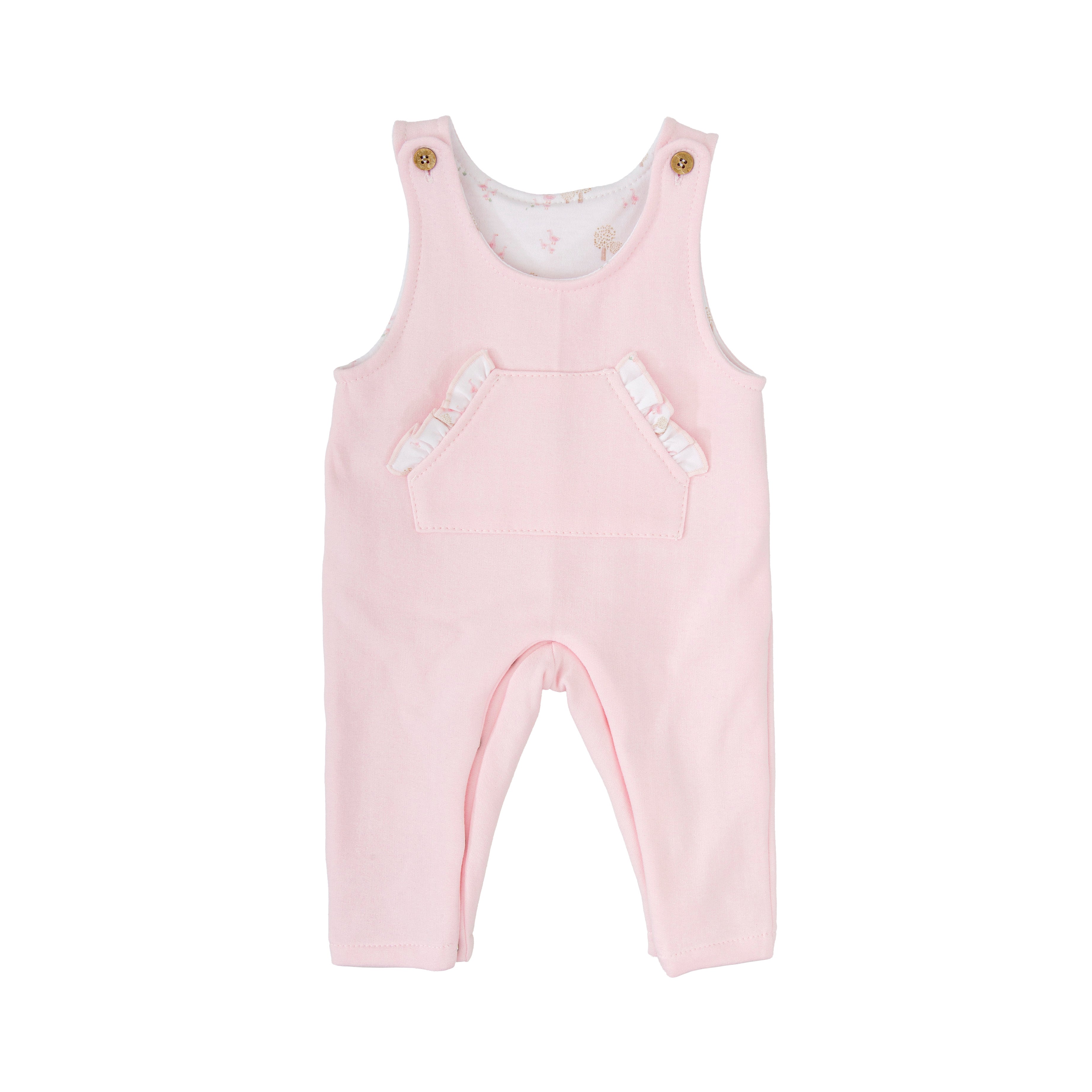 Dungarees - Sendero Geese Pink