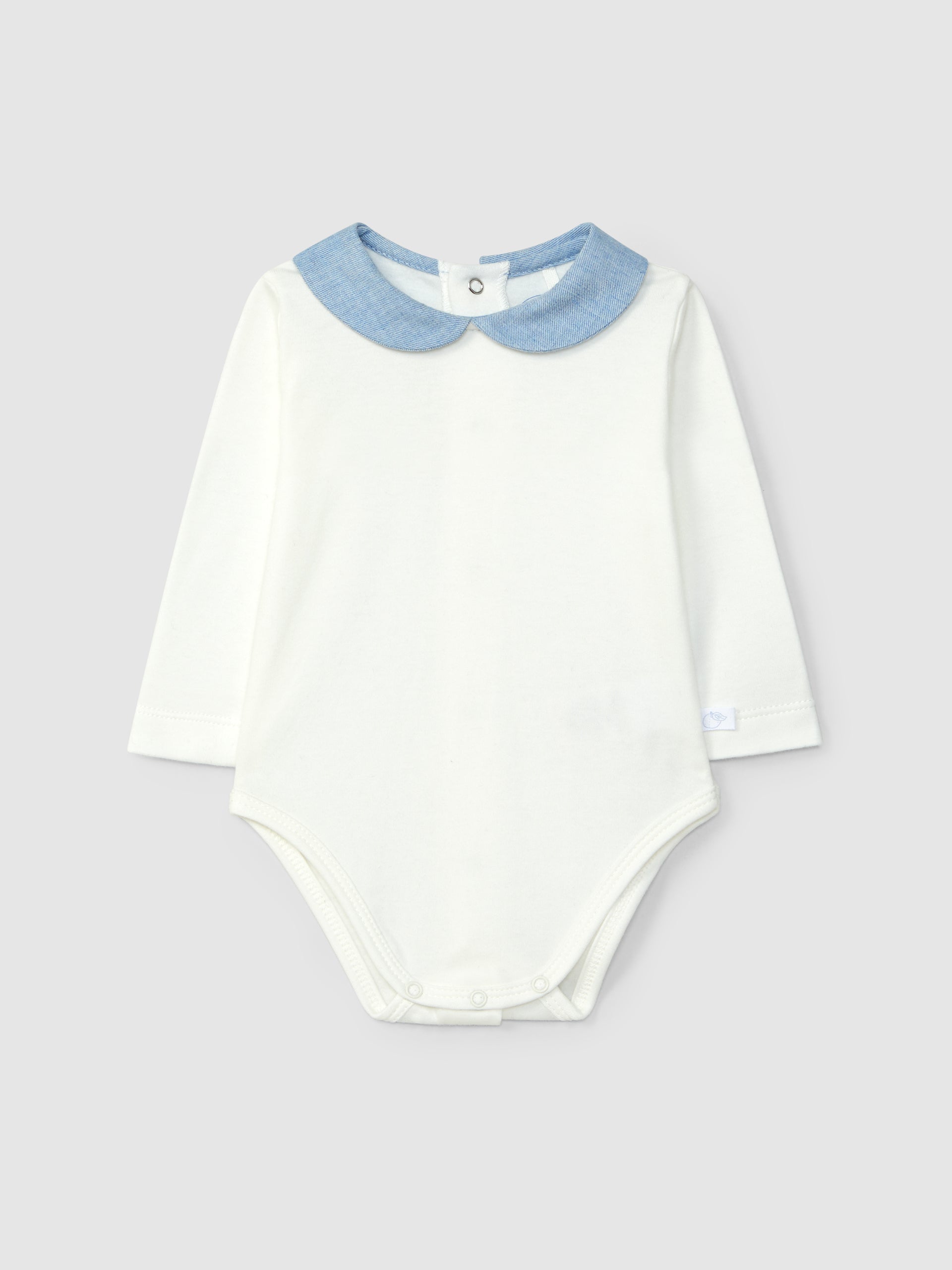 Dungarees Set - Blue Check