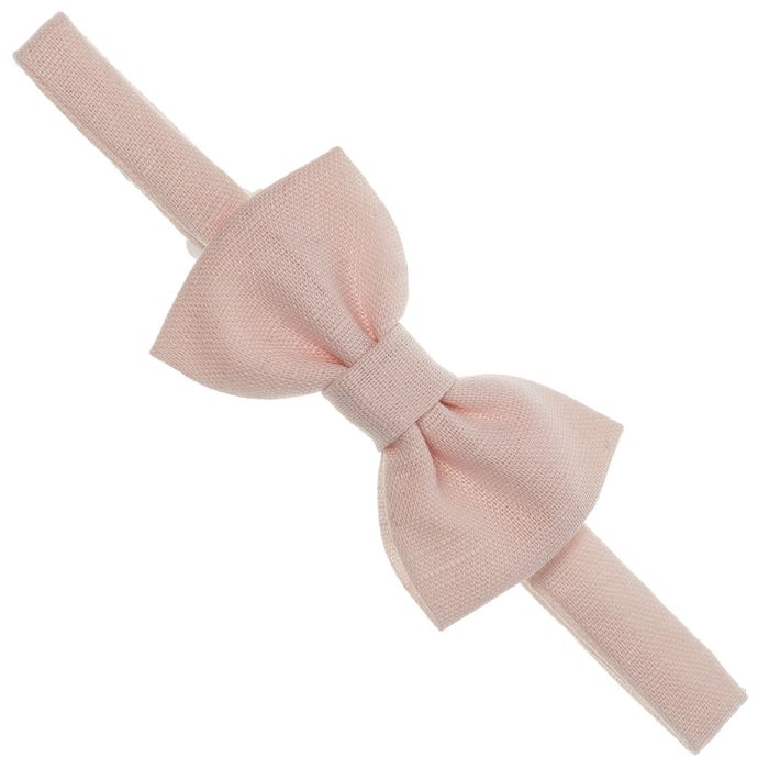 Toddler Hairband with Linen Bow