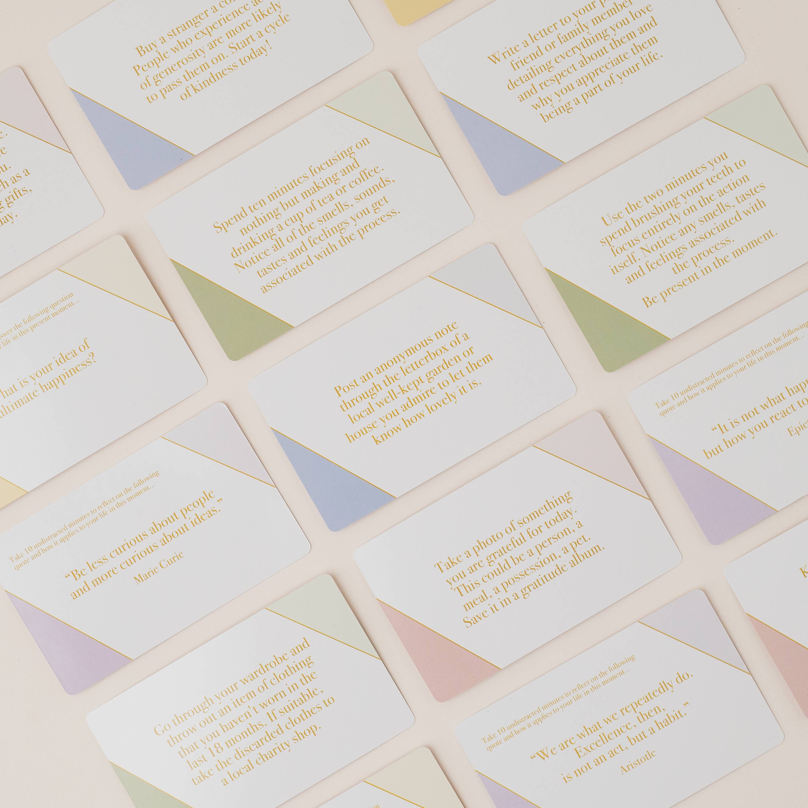 LSW Mind Cards: Daily Mindfulness and Self Care Prompts - Over The Moon