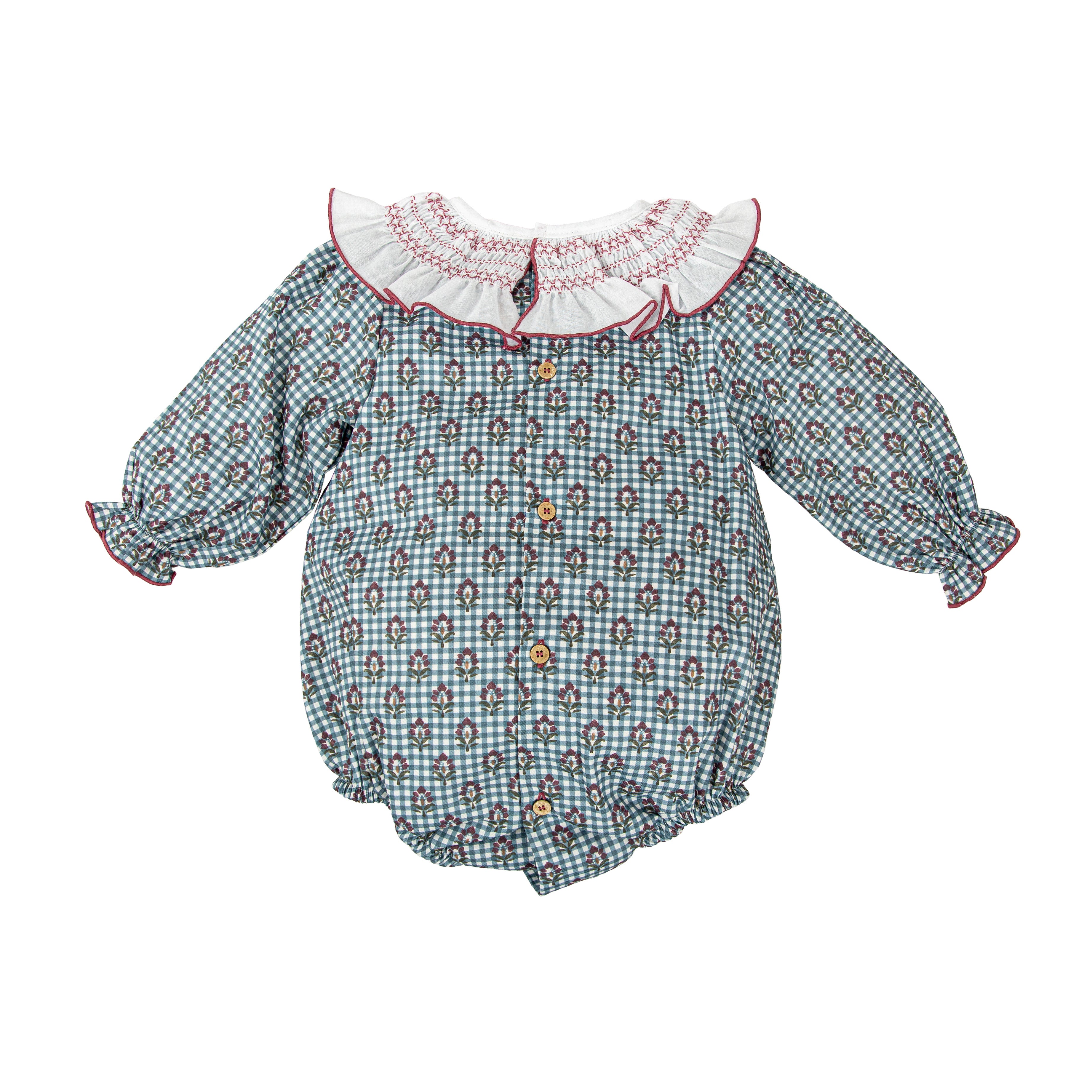Romper - Lluvia Printed Blue