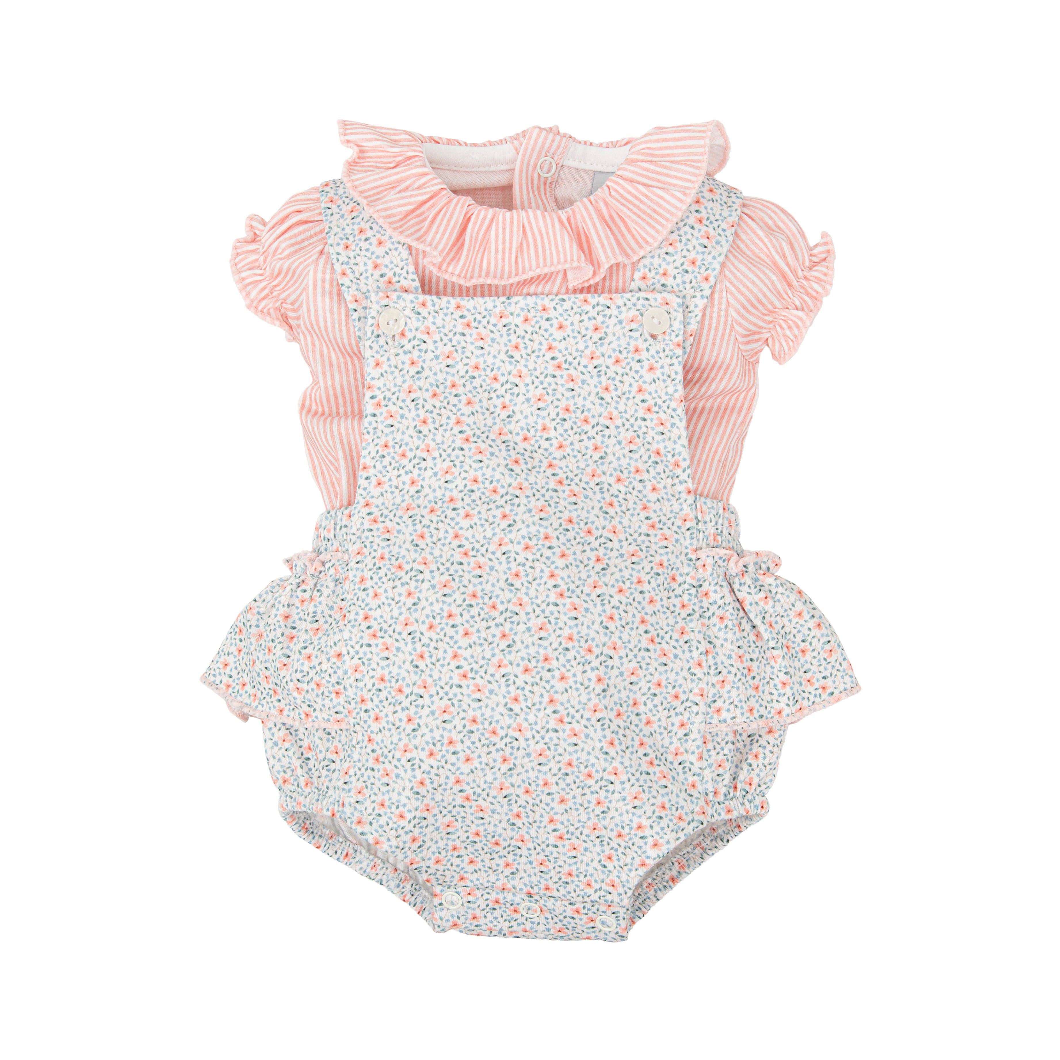 Strampelanzug-Set - Caricia Floral