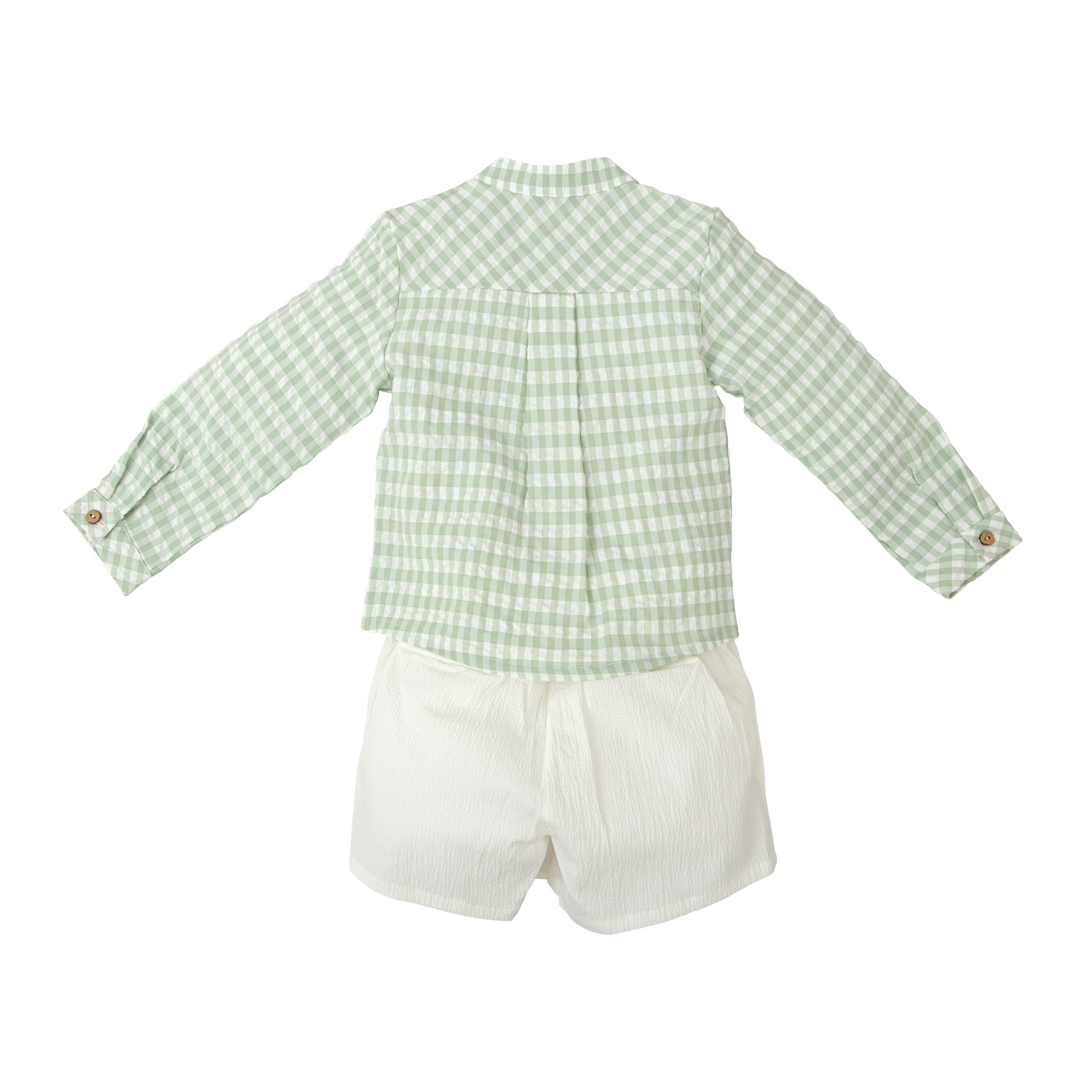 Two - Piece Set - Secreto Shorts & Shirt