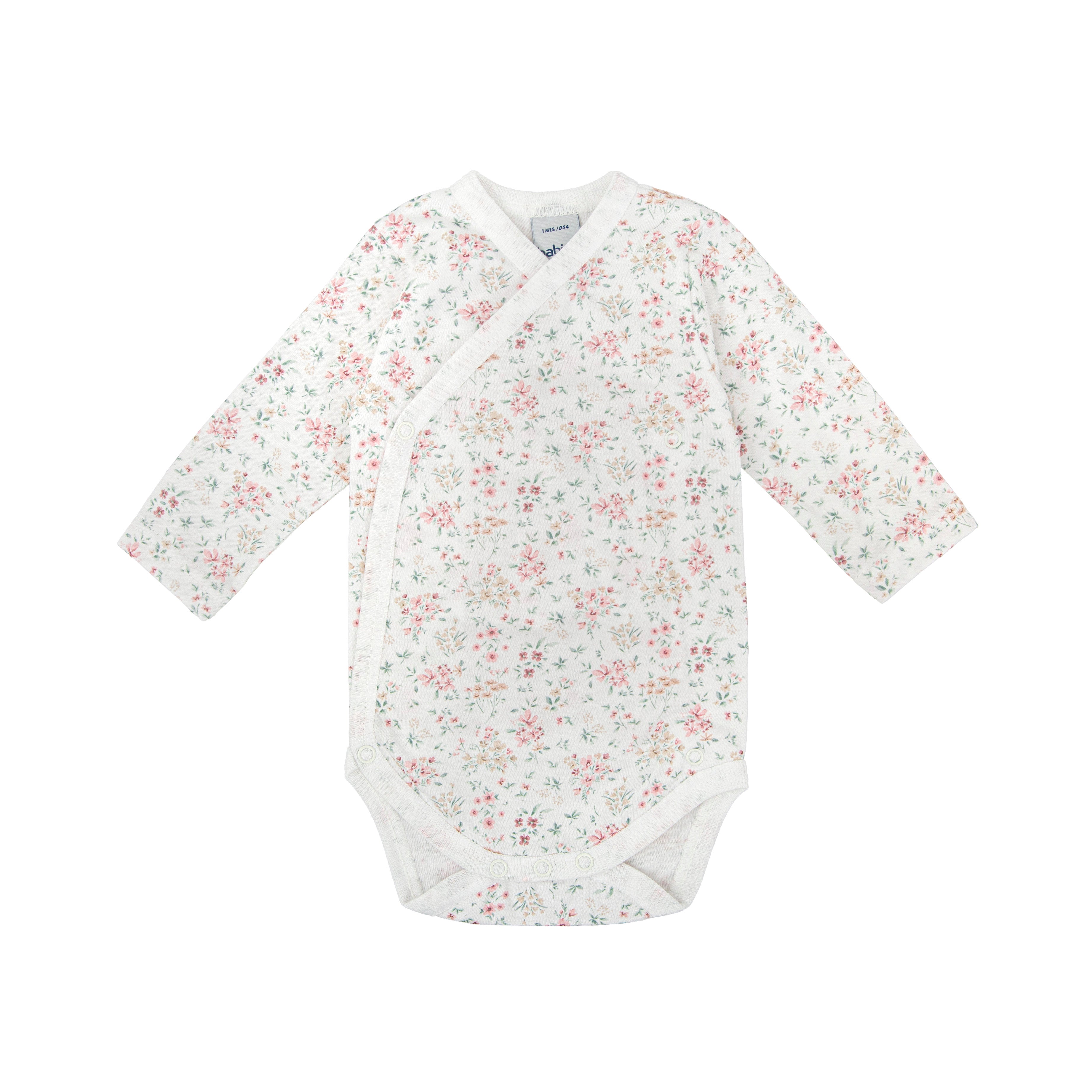 Neugeborenen-Set – Rosa Blumen
