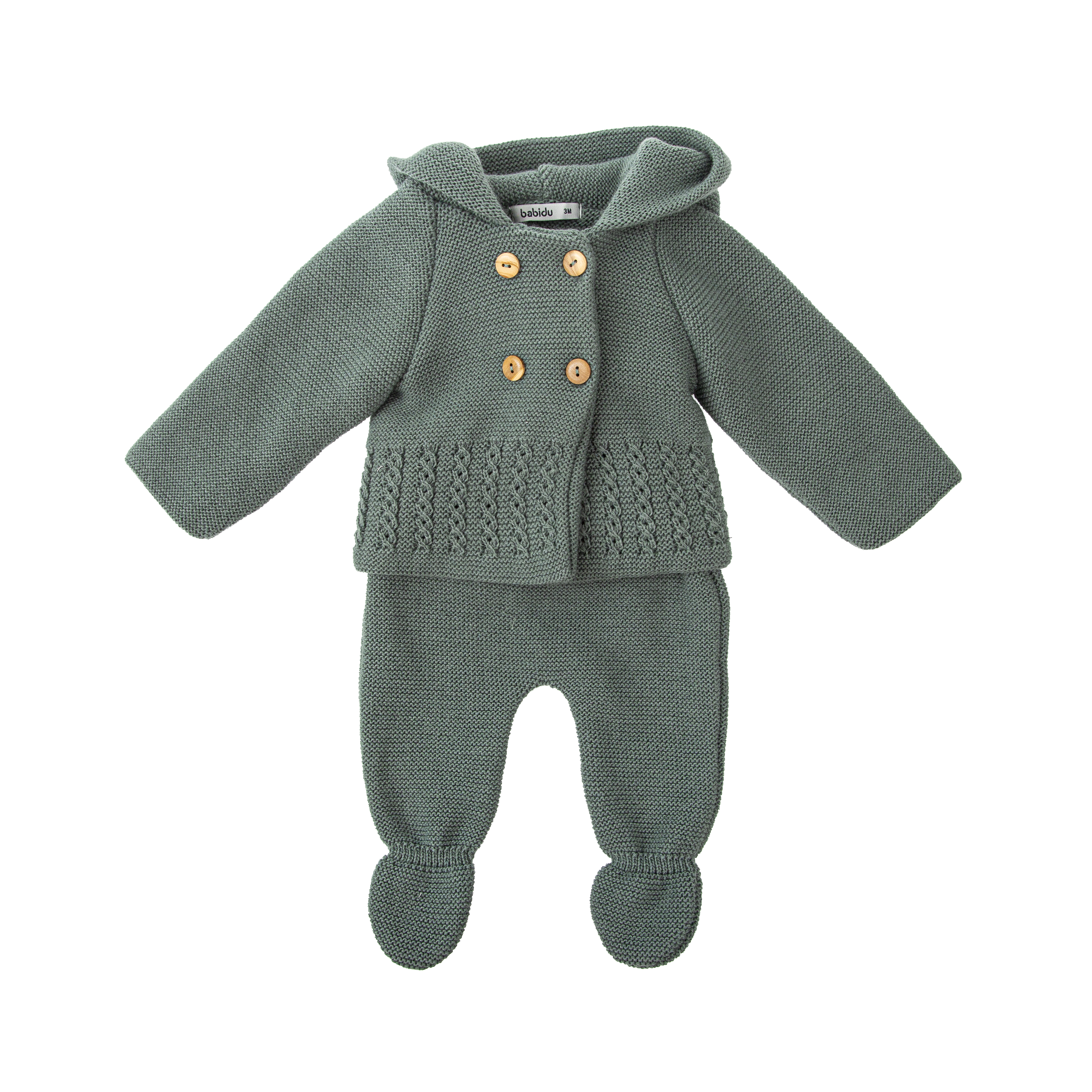 Knit set - Natura Green