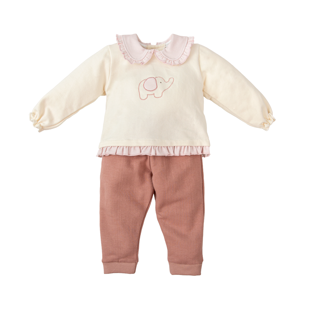 Two-Piece Set - Arroyo Elephant Print