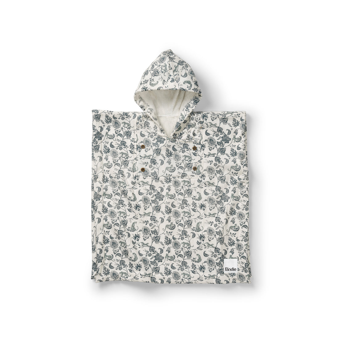 Bath Poncho - Bermuda Blue