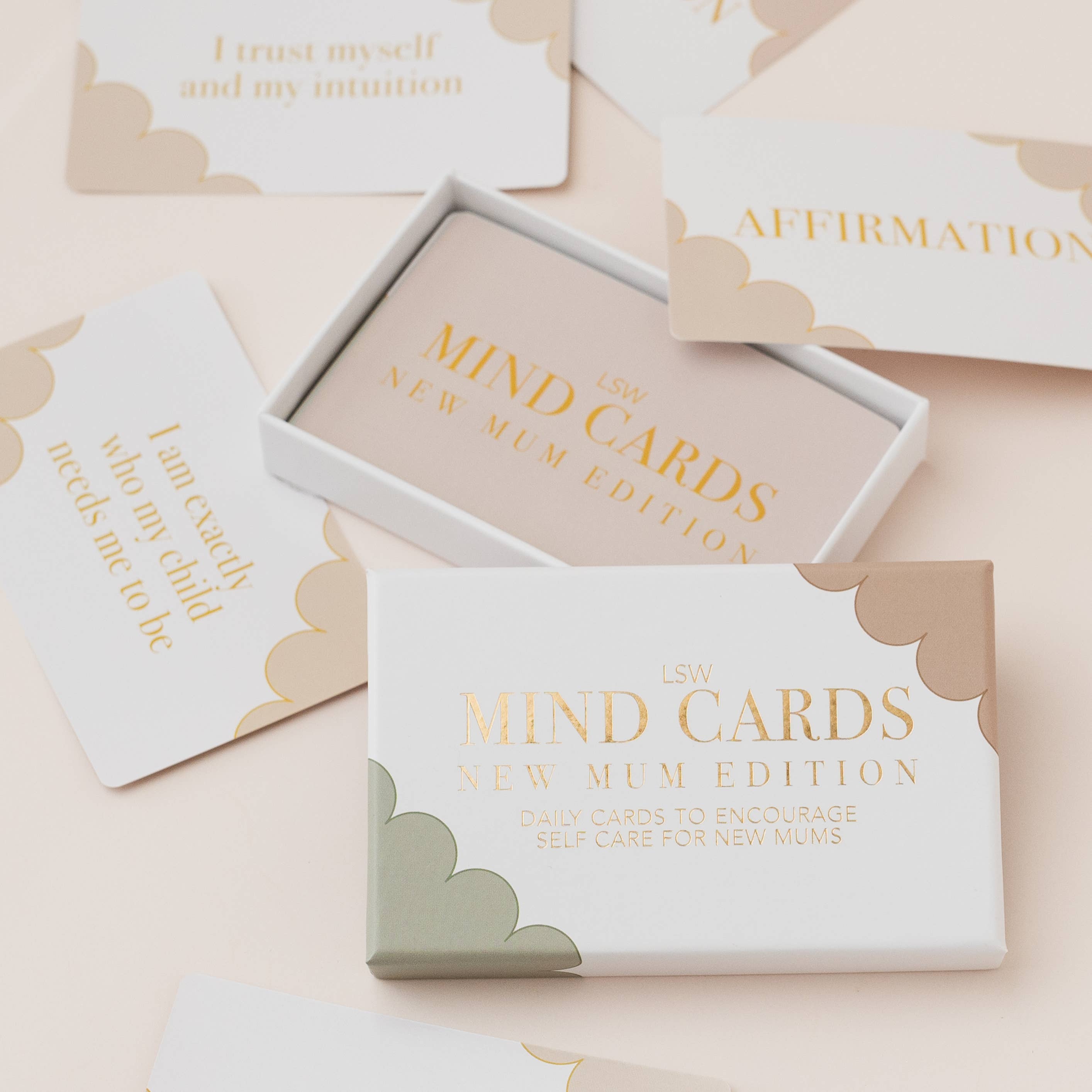 Mind Cards: New Mum Edition | Self care gift for new moms - Over The Moon