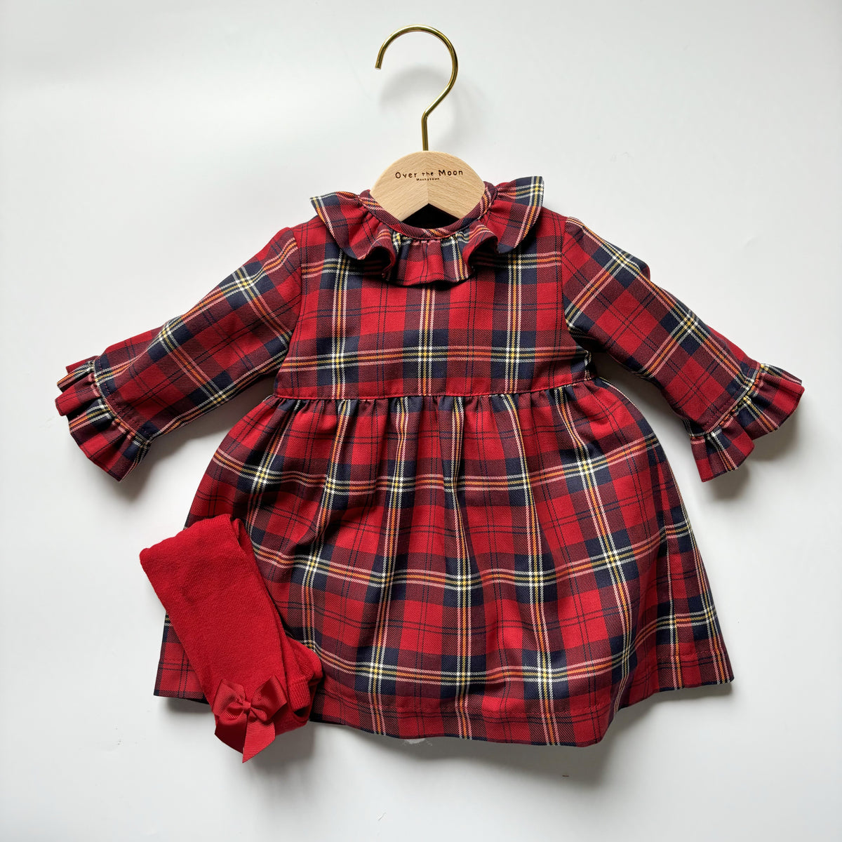 Dress - Egle Tartan - Over The Moon