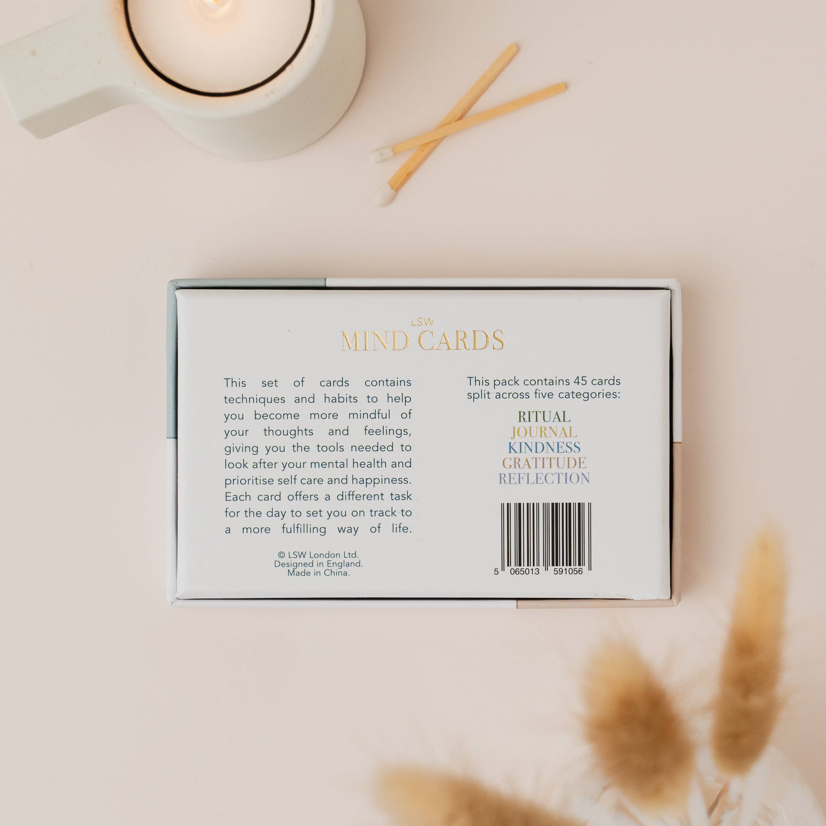 LSW Mind Cards: Daily Mindfulness and Self Care Prompts - Over The Moon