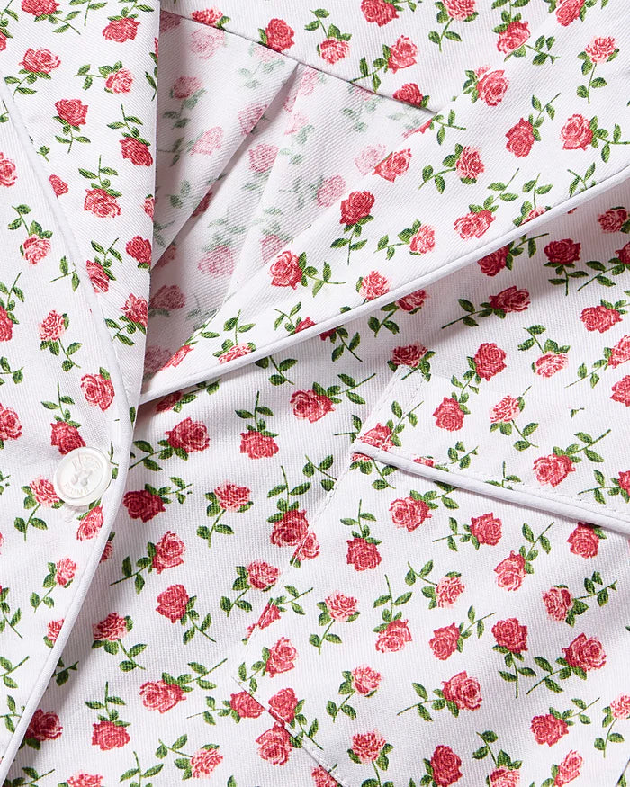Damen-Pyjama – Zierliche Blüten