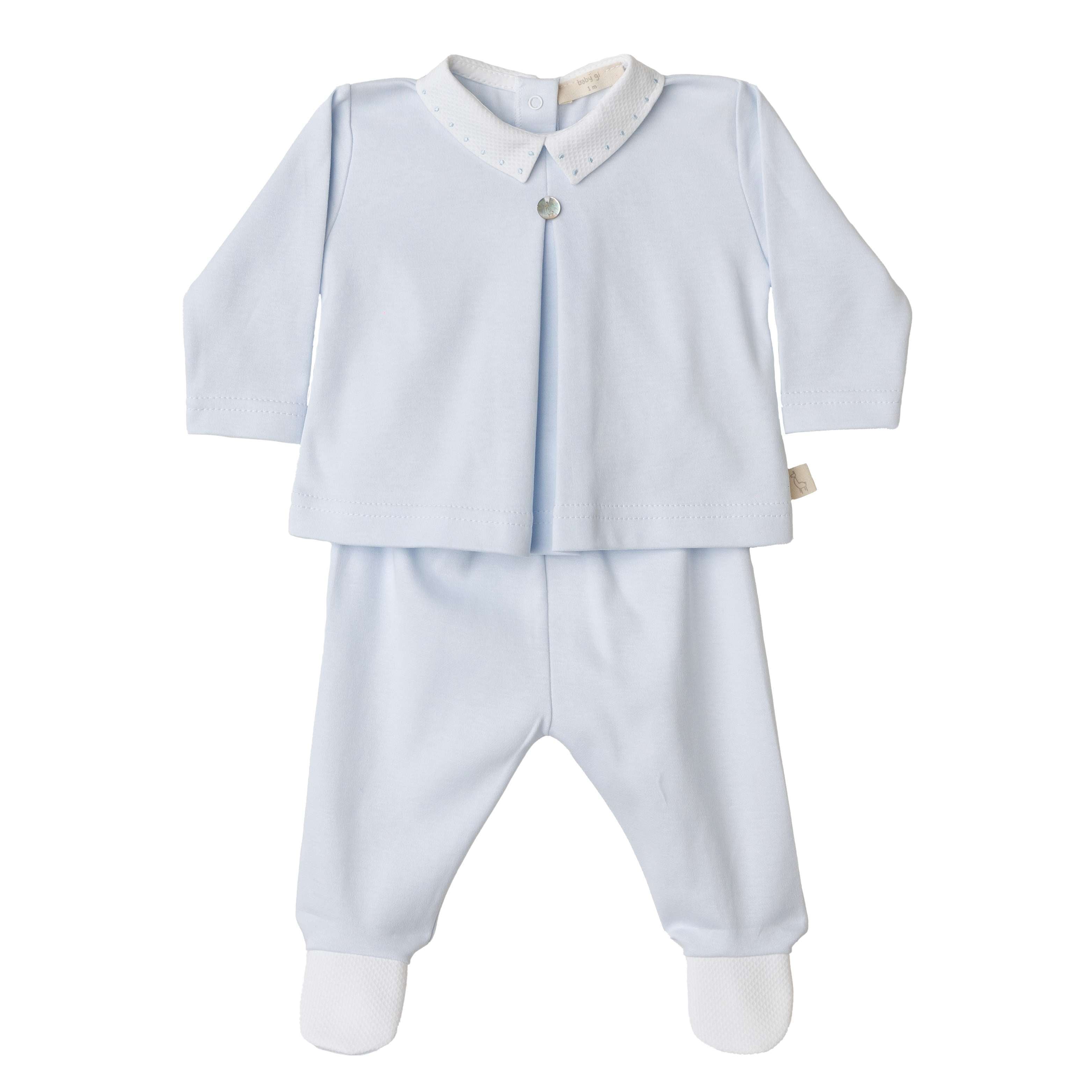 Two Piece Set - Classic Cotton with Stitching
