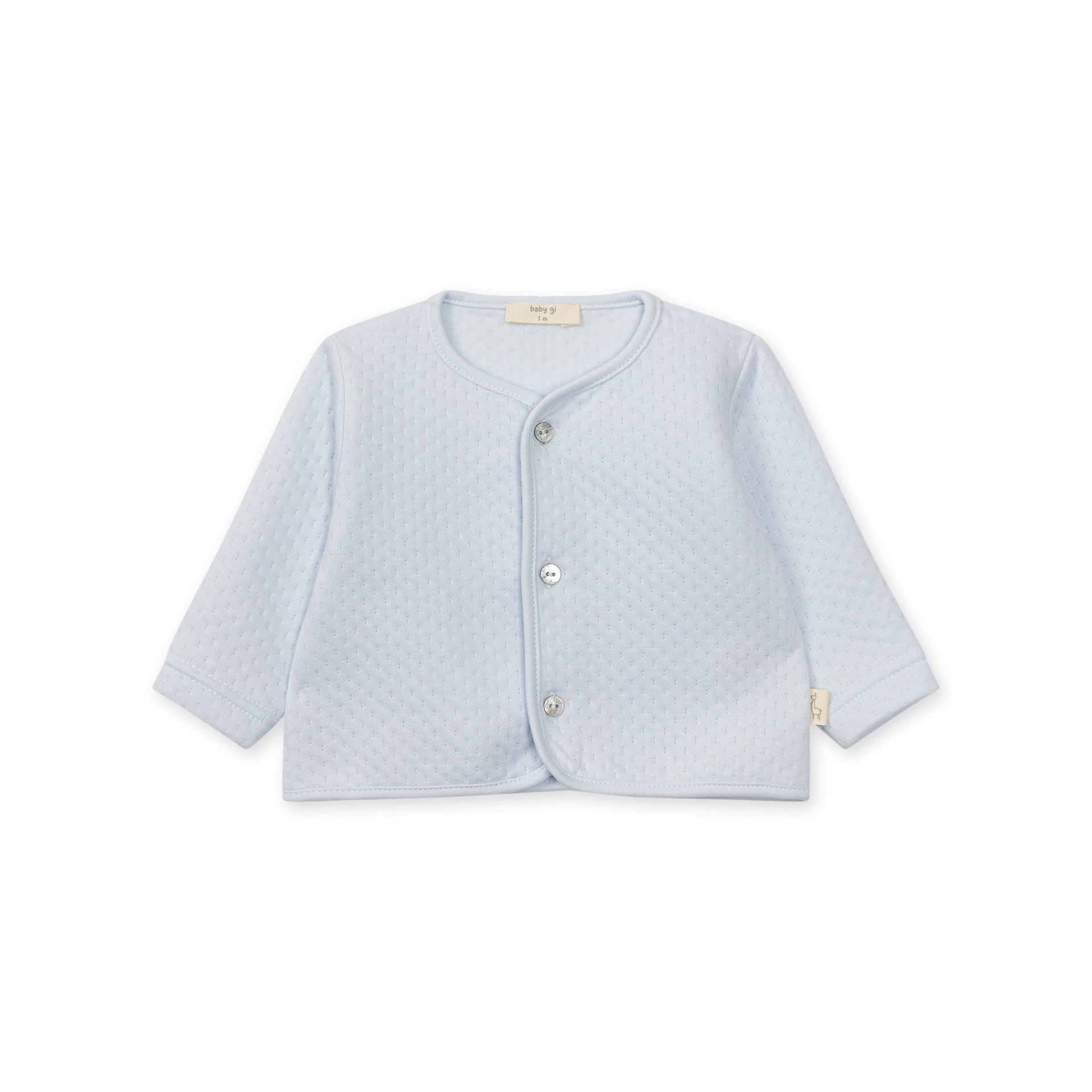 Cardigan Set - Jacquard Blue