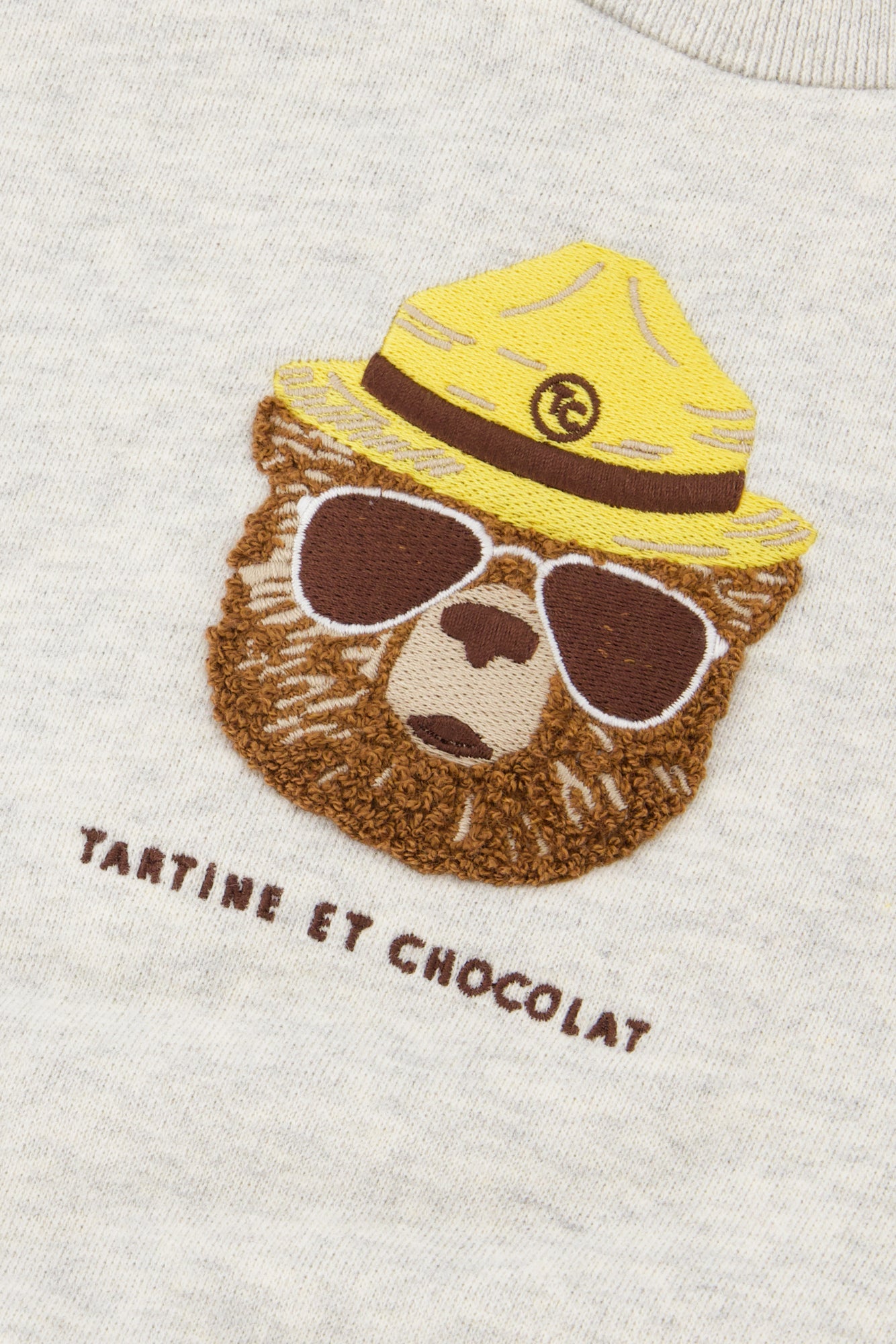 Sweatshirt -  Explorer Bear Heather Gray / 12M
