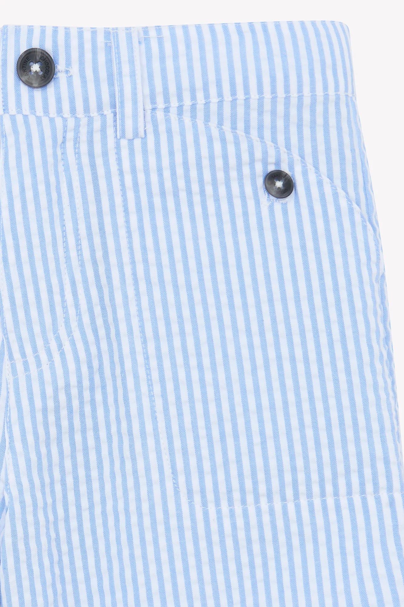 Shorts – Wolkenblau Leinen