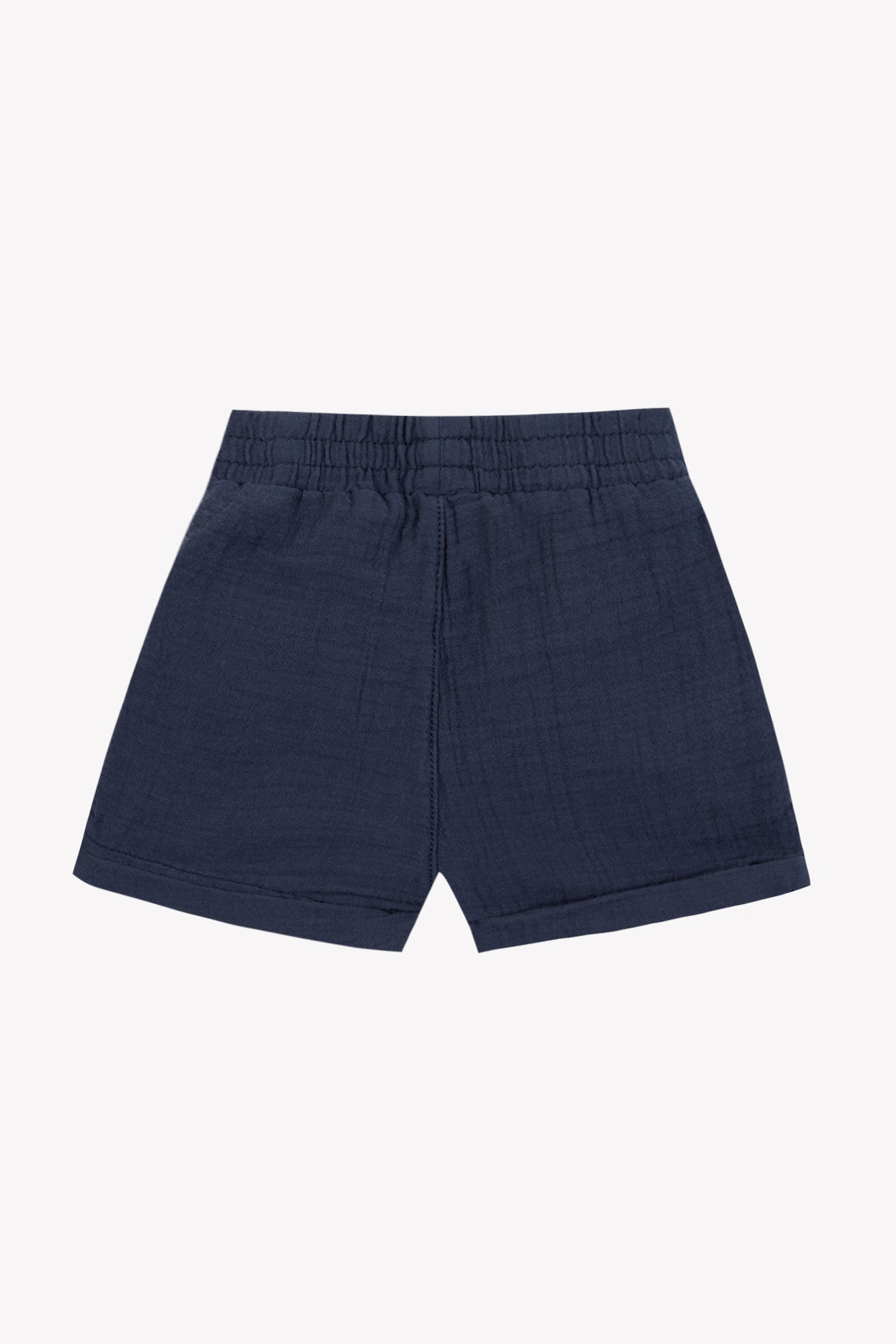 Shorts - Navy Cotton Gauze Navy / 12M