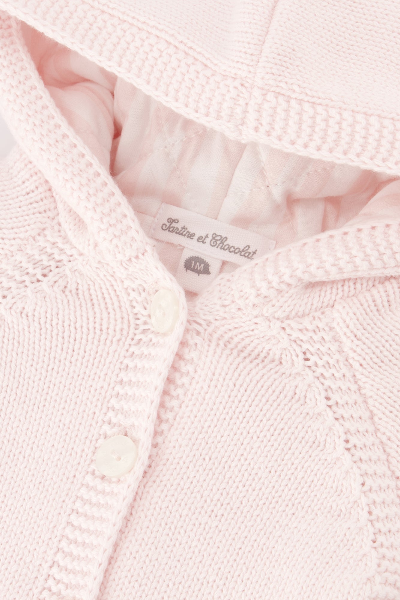 Coat - Knitwear Garda Pale Pink Pale Pink / 3M