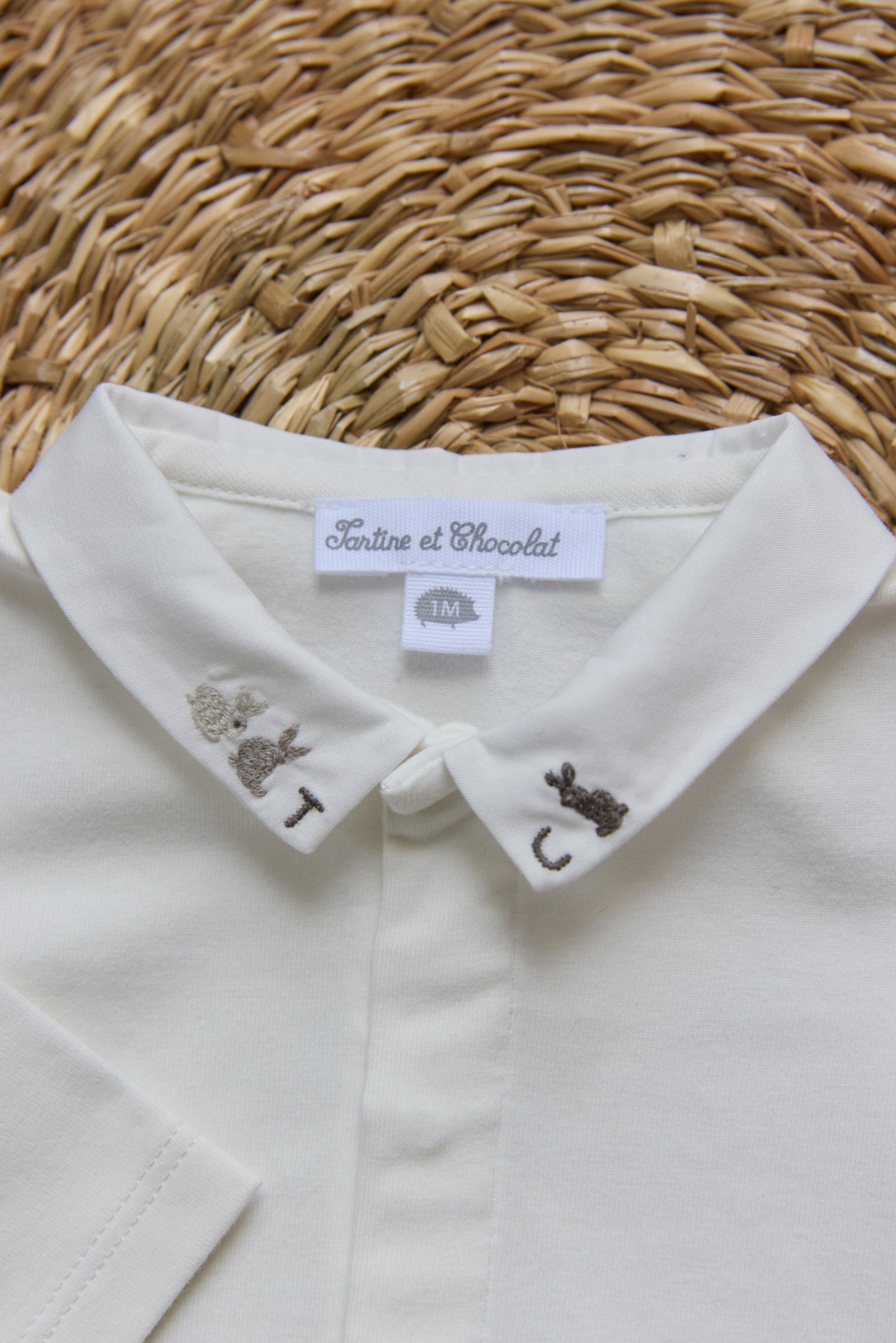 Bodysuit - Grey Bunnies