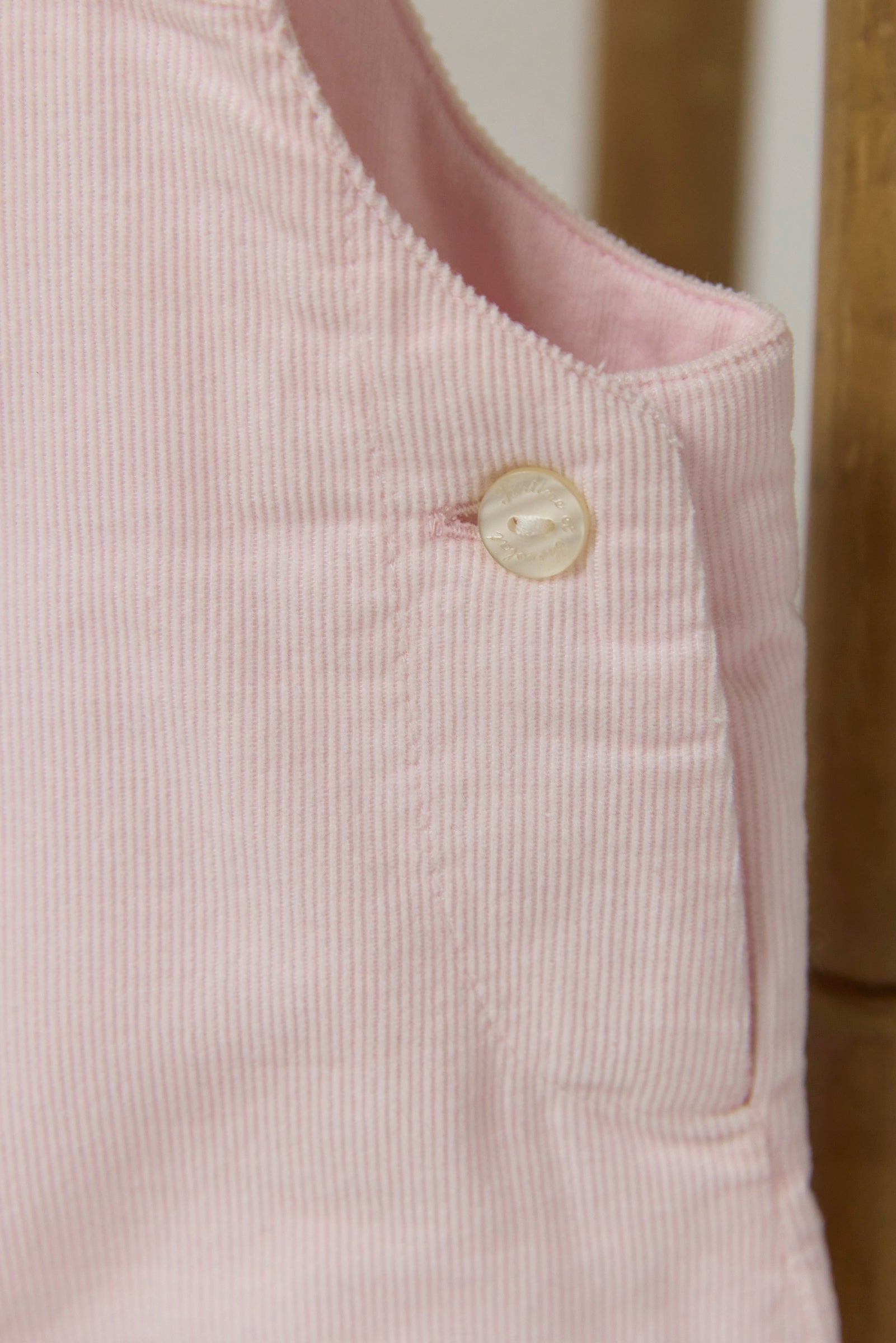 Dungarees - Pale Pink Corduroy