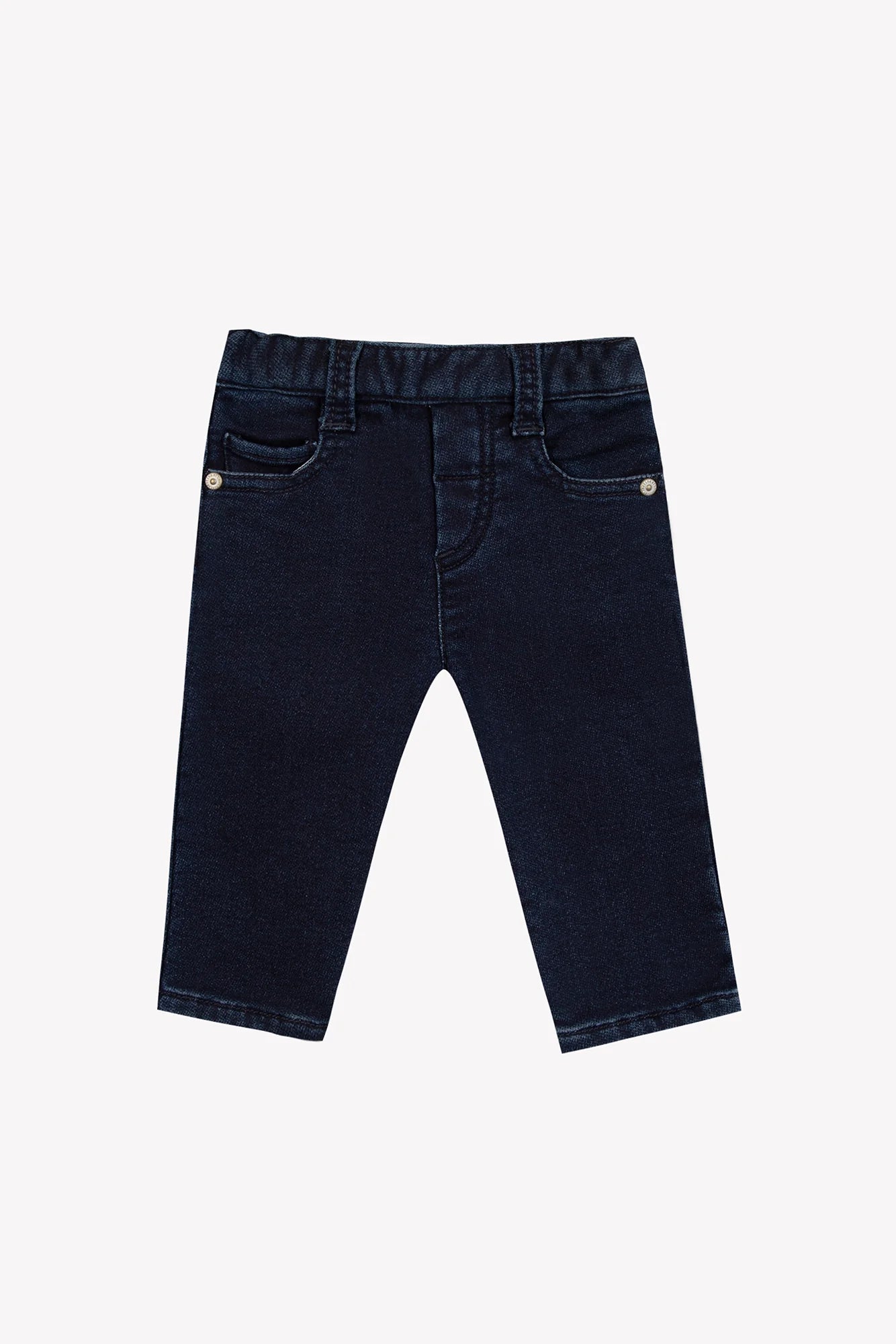 Jeans - Marineblau Denim Stretch