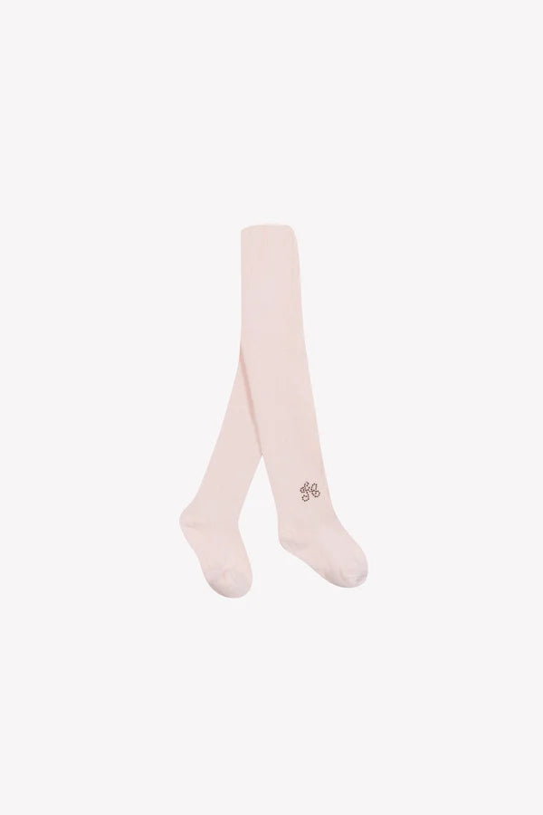 Strumpfhose – Hellrosa gestrickt