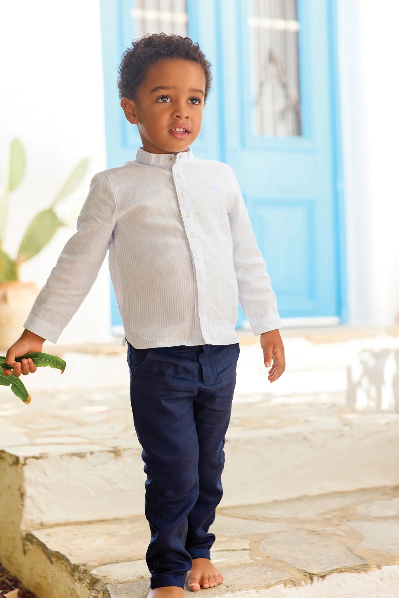 Shirt - Cloud Blue Stripes