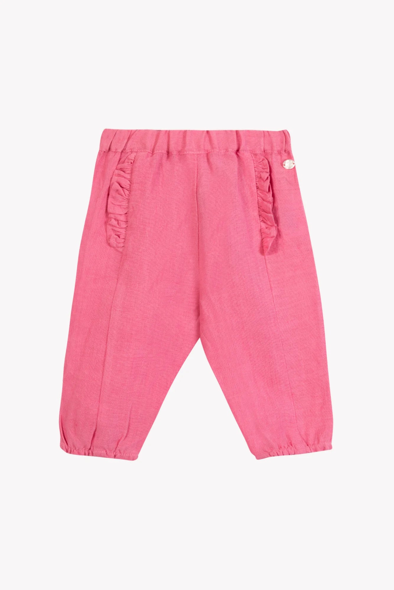 Hose – Leinen Fuchsiapink
