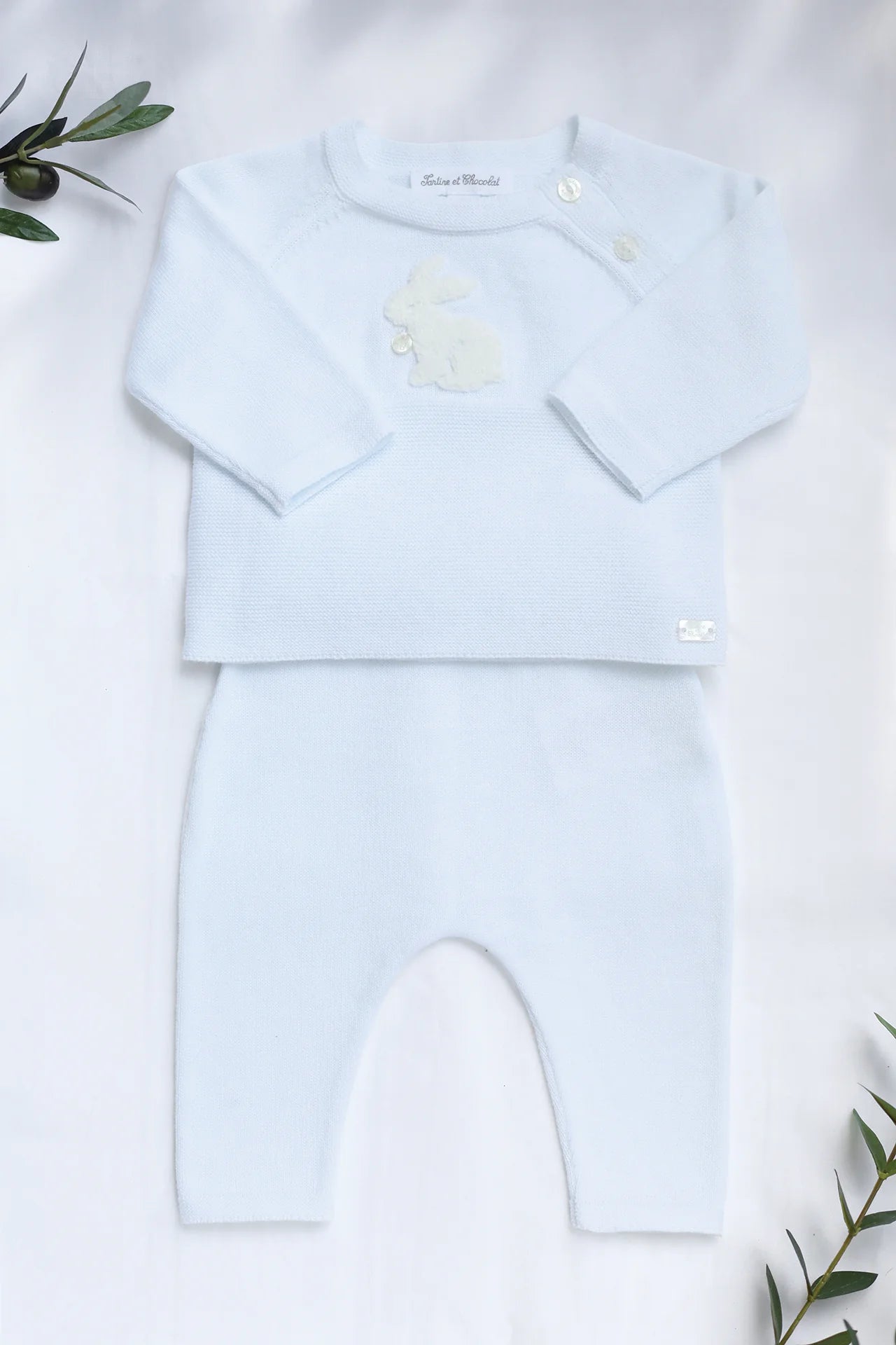 Langes Set – Sky Rabbit Stickerei