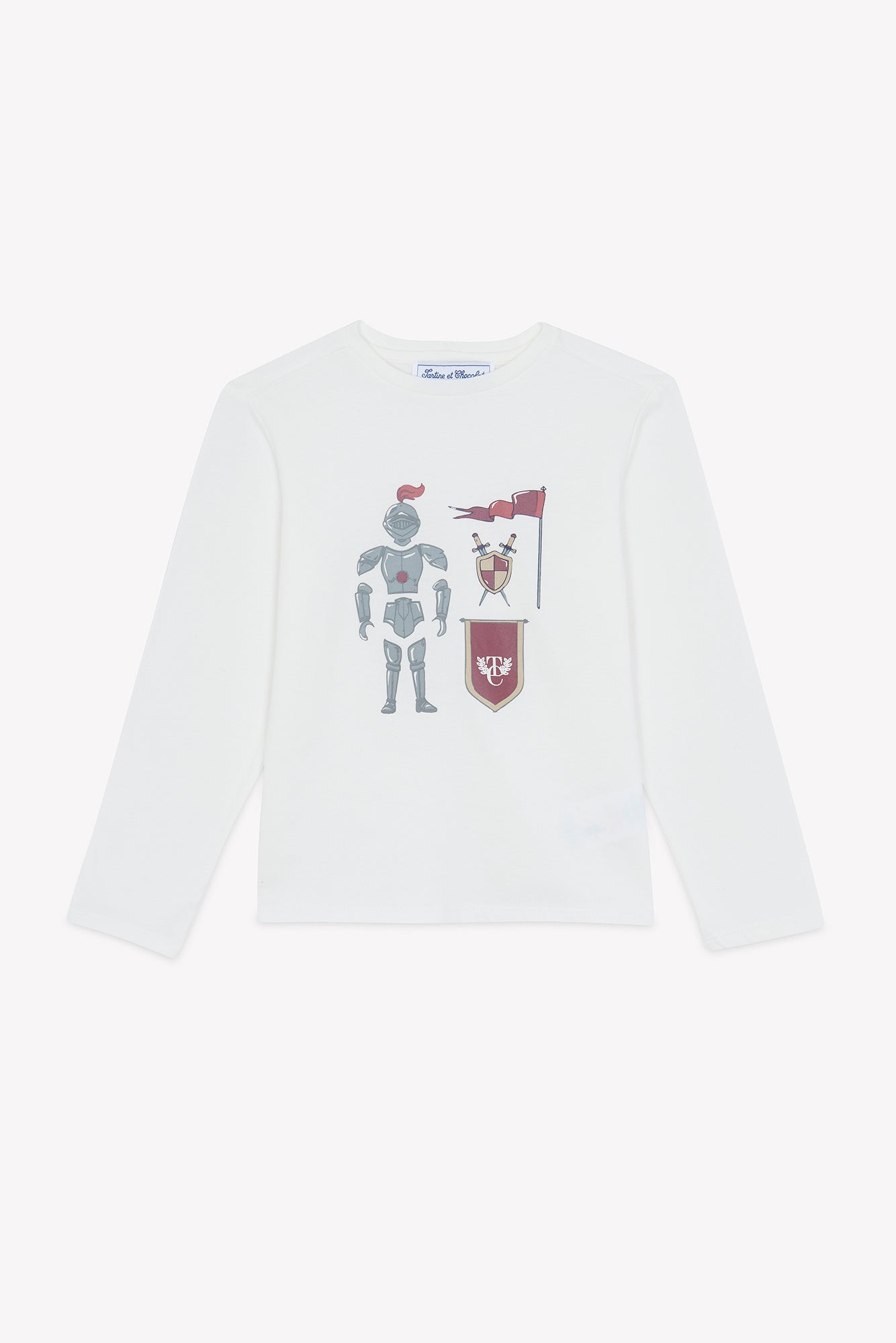 Teeshirt - Petit Knight Bordeaux / 5Y