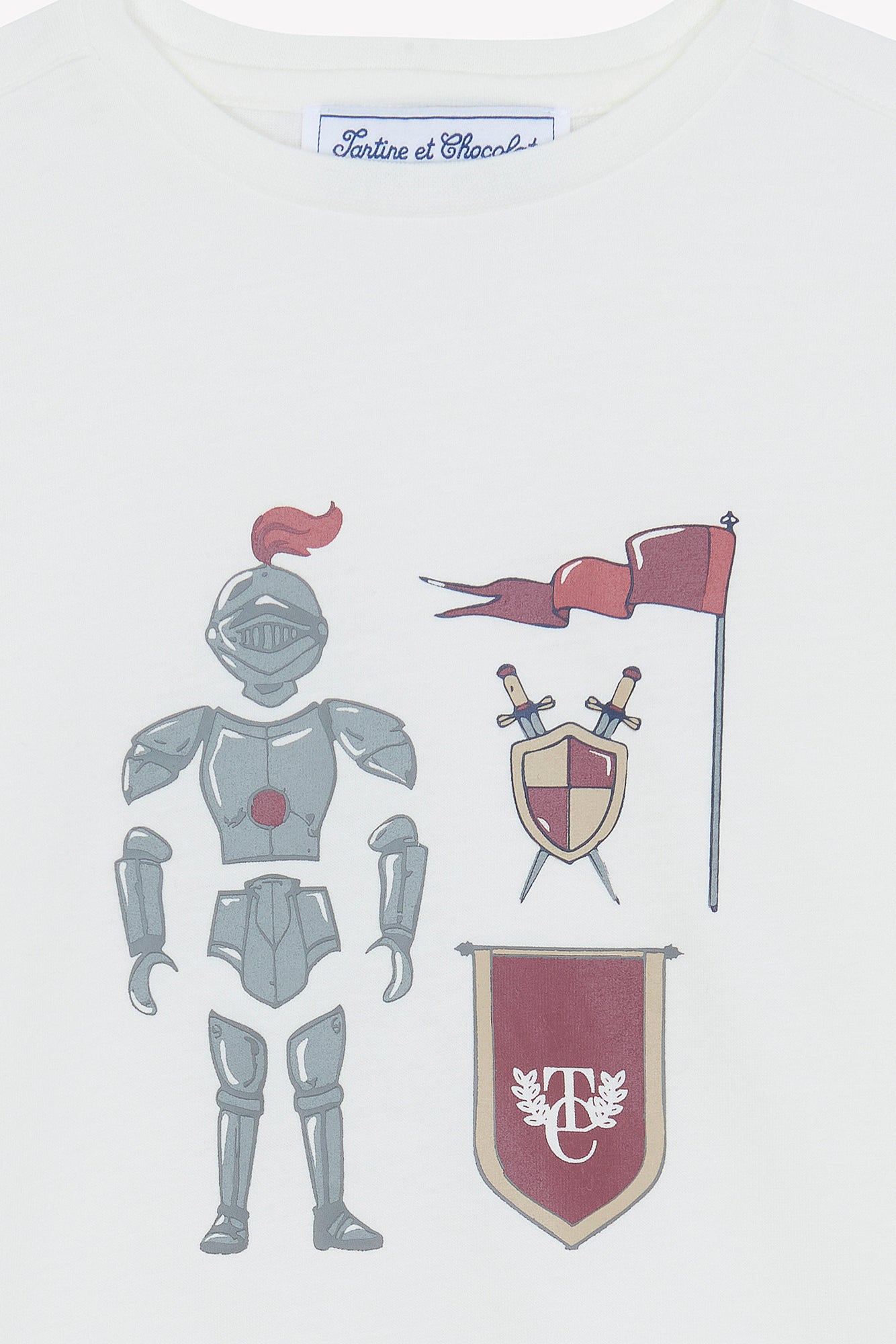 Teeshirt - Petit Knight Bordeaux / 5Y