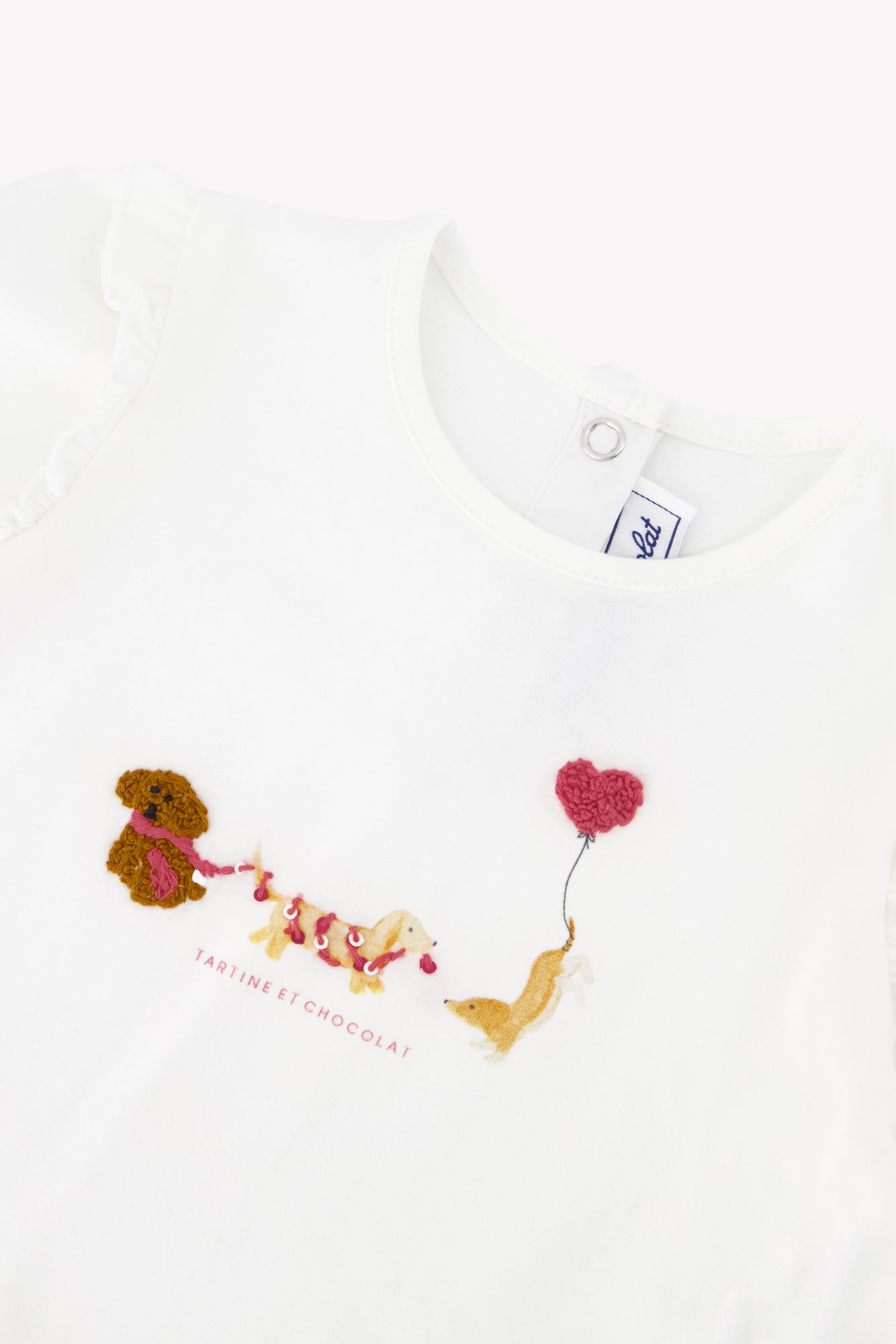 T-Shirt - Baby Paris, My Love Mother-of-pearl / 12M