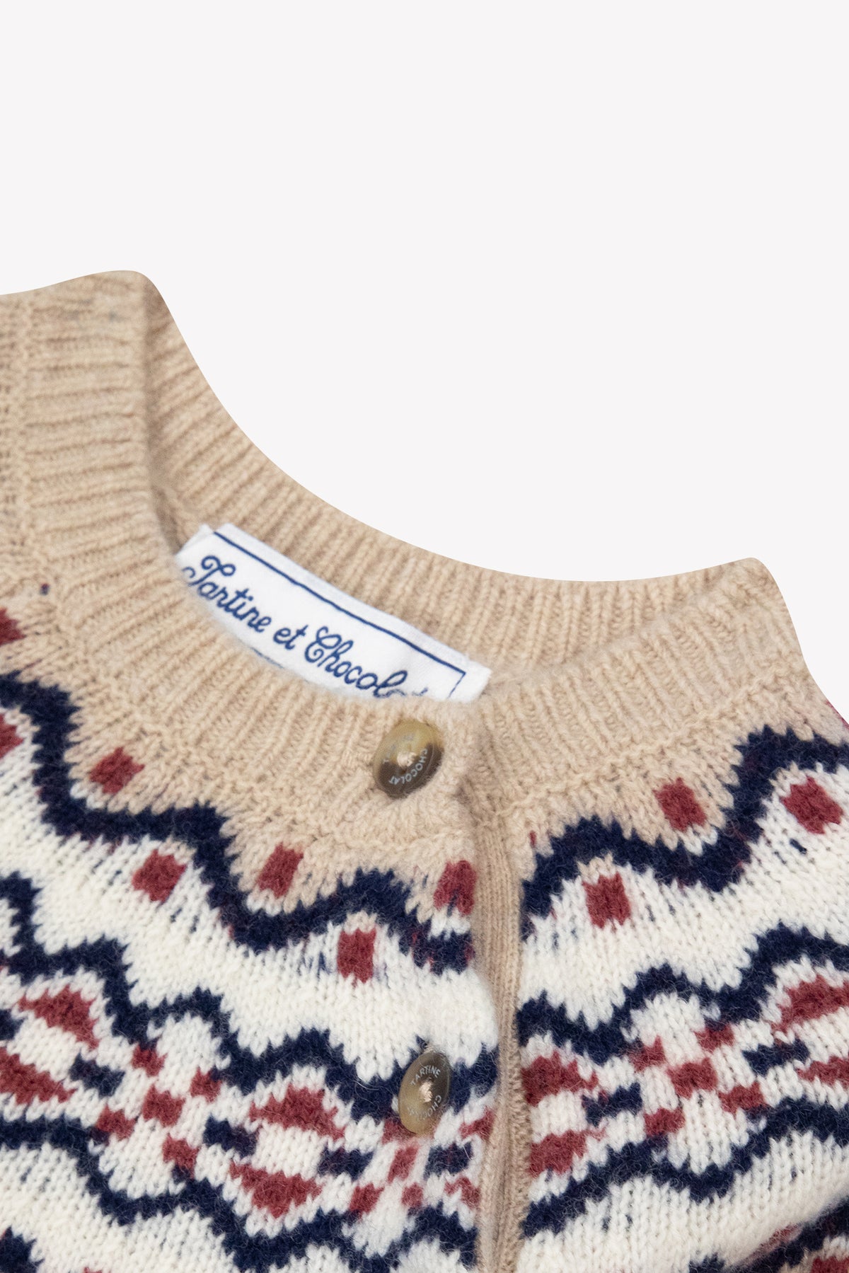 Sweater - Baby Petit Knight Mottled sand / 6M