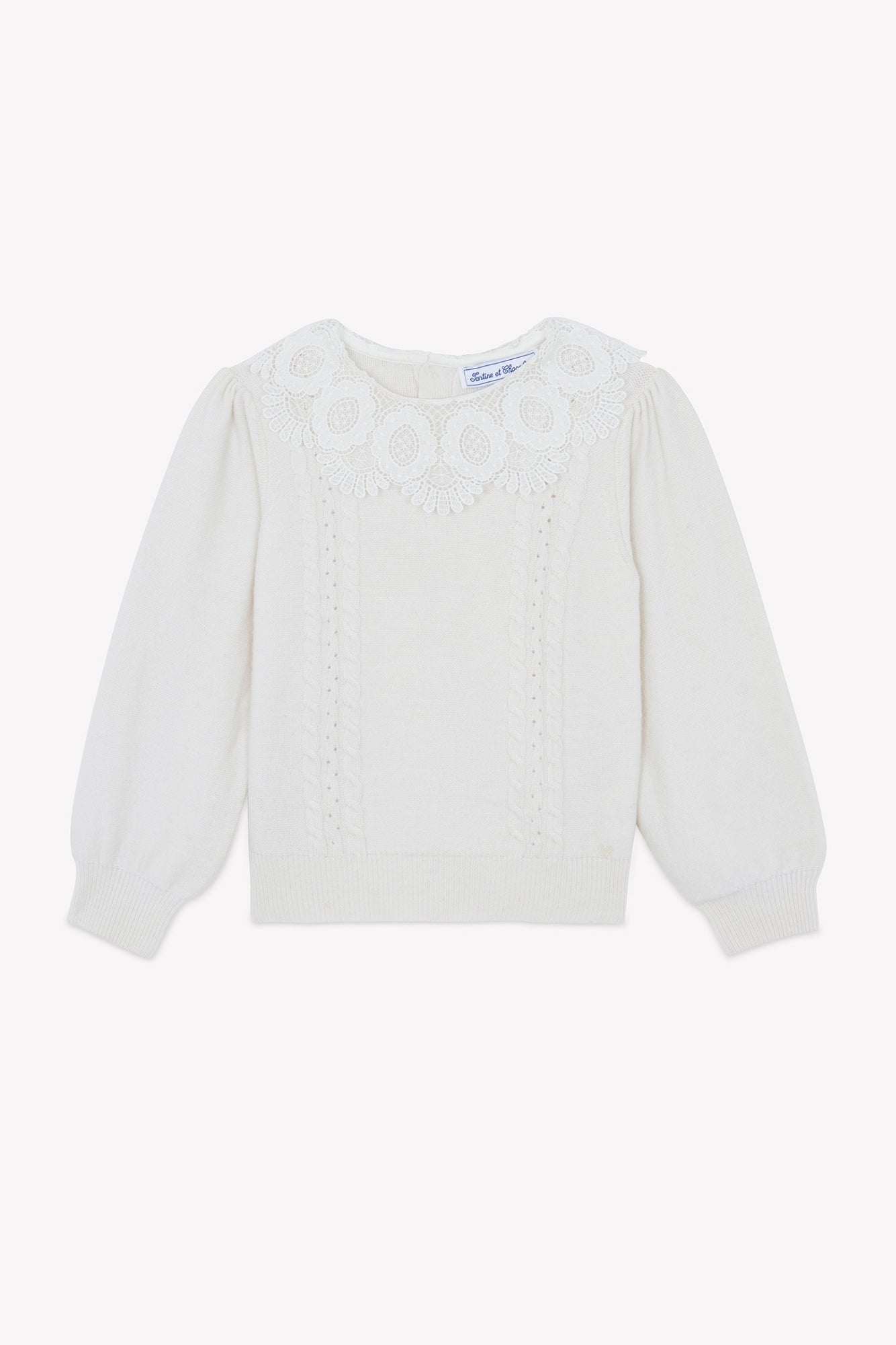 Sweater - Paris, My Love Mother of Pearl Mother-of-pearl / 5Y