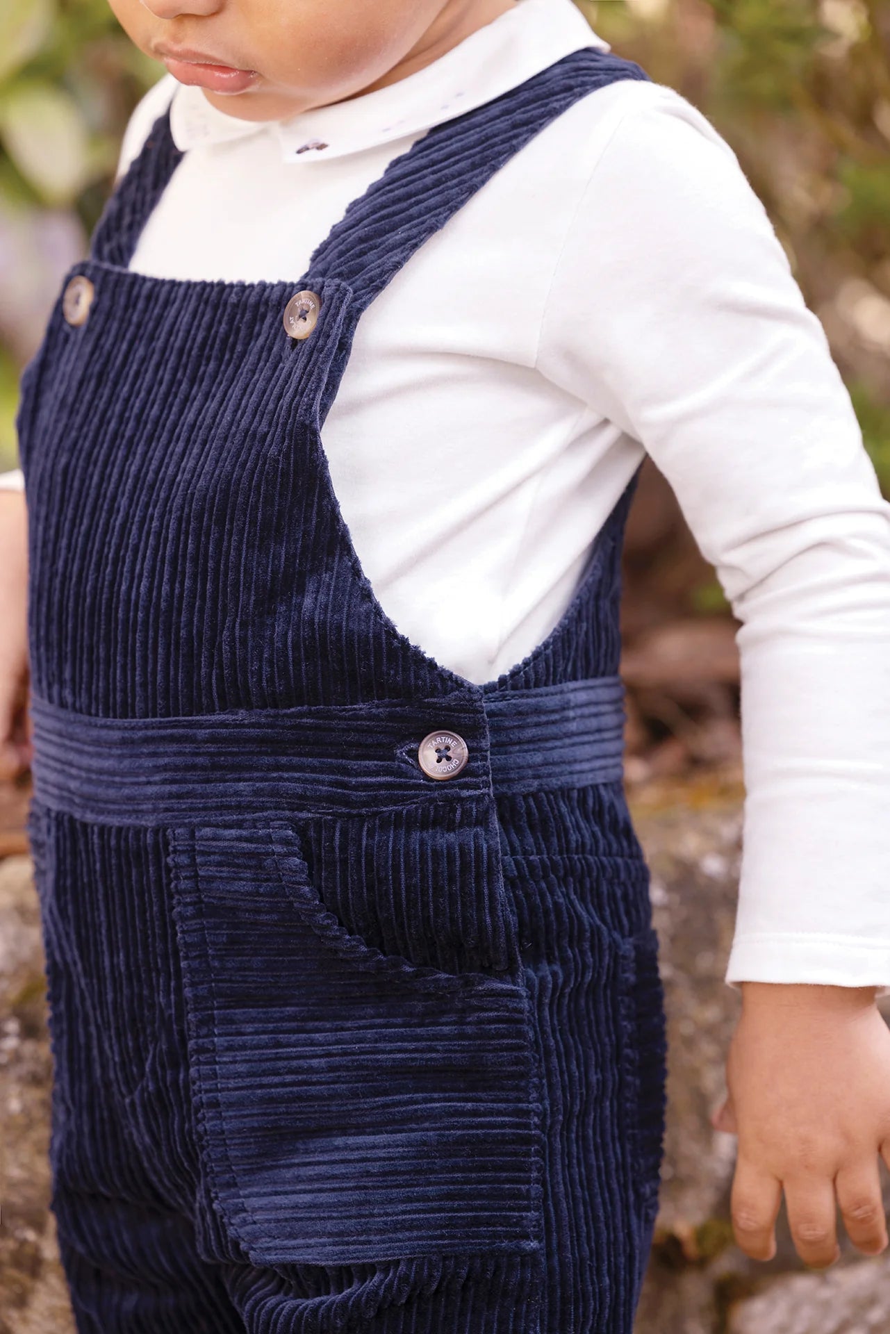 Dungarees- Navy Knight Corduroy