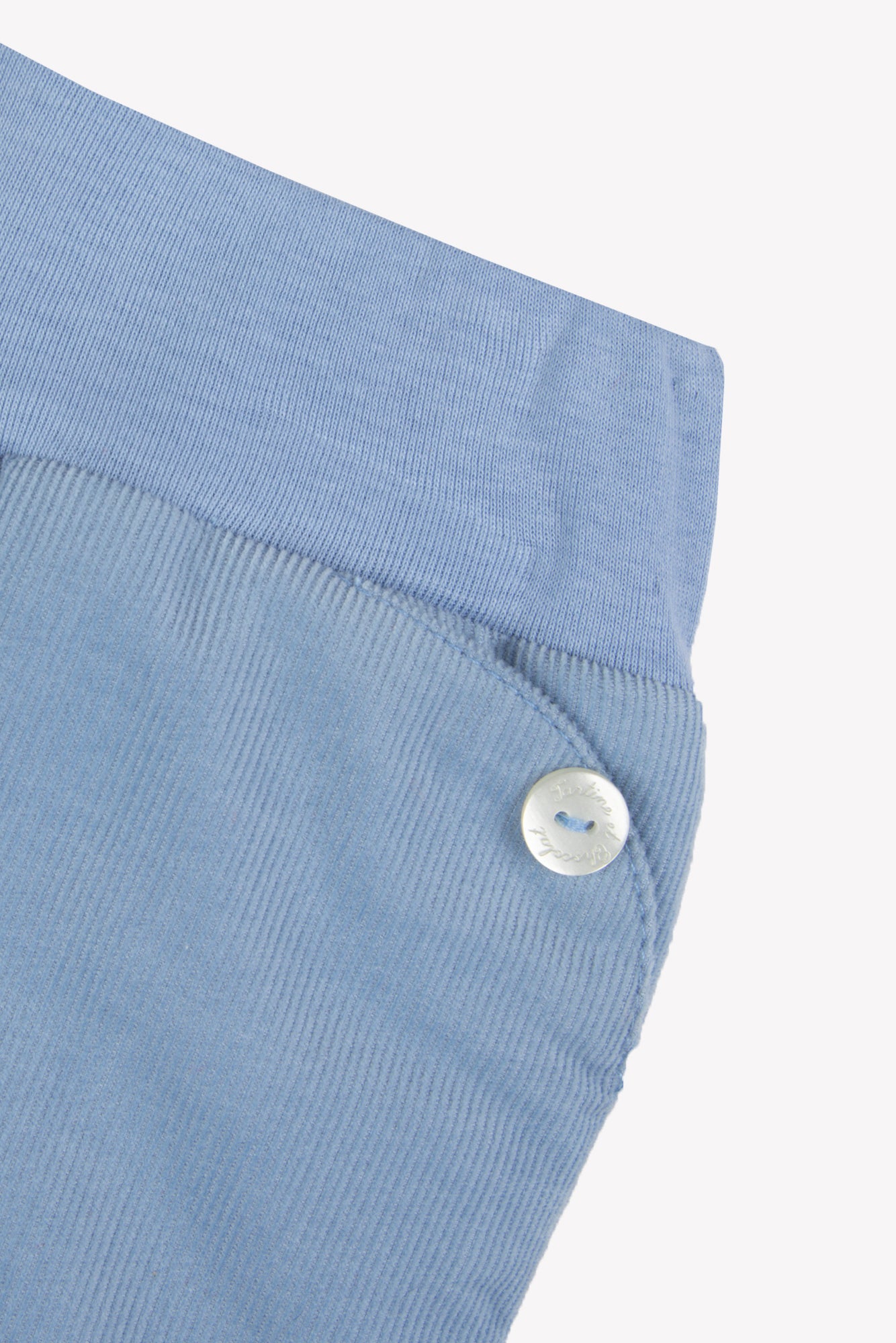 Pants - Boy's Layette Bleached icy blue / 6M