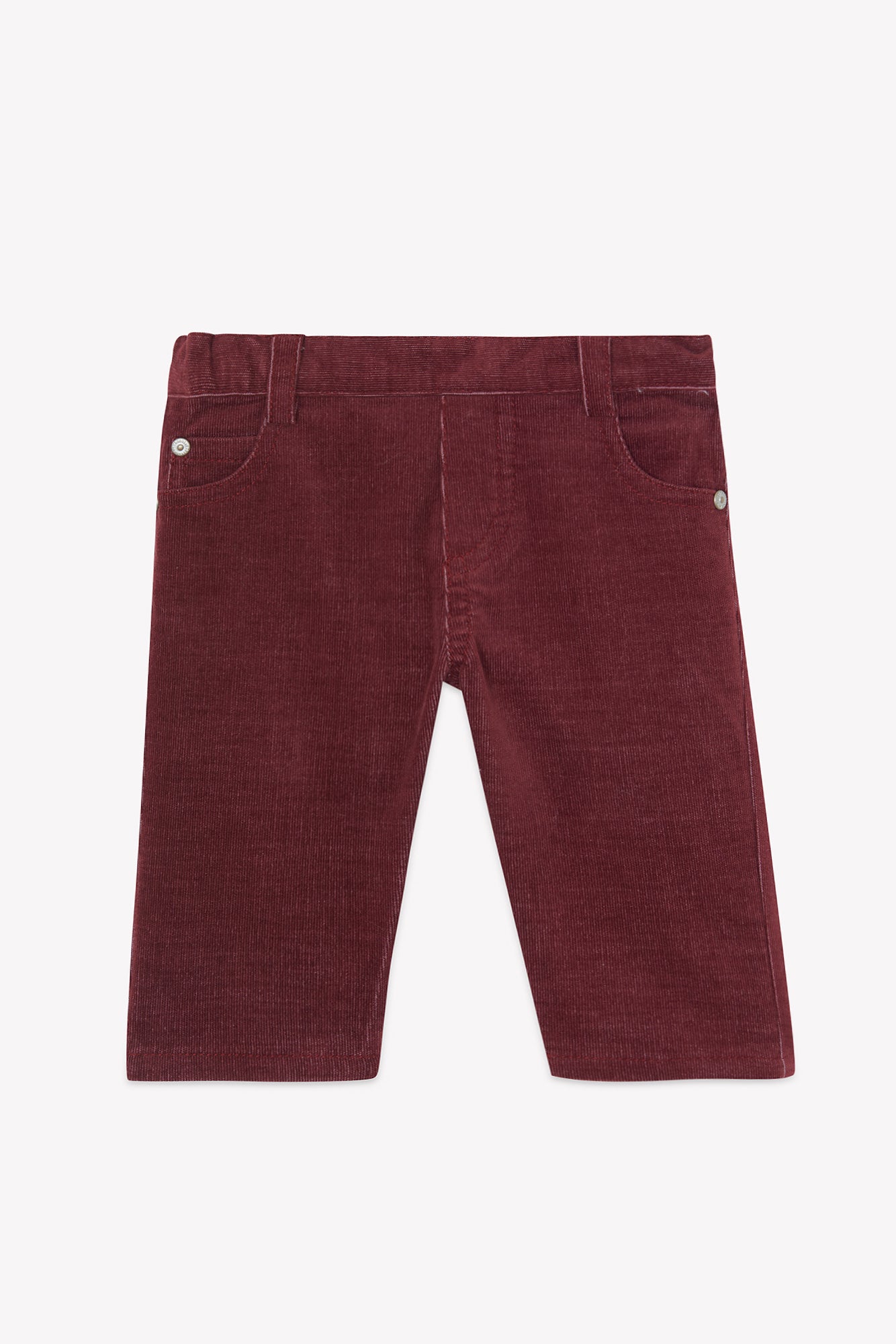 Pants - Baby Petit Knight Bordeaux / 6M
