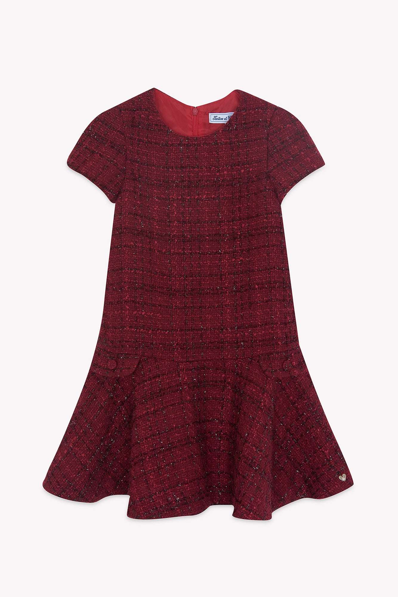 Dress - Nordic Christmas Cherry / 3Y