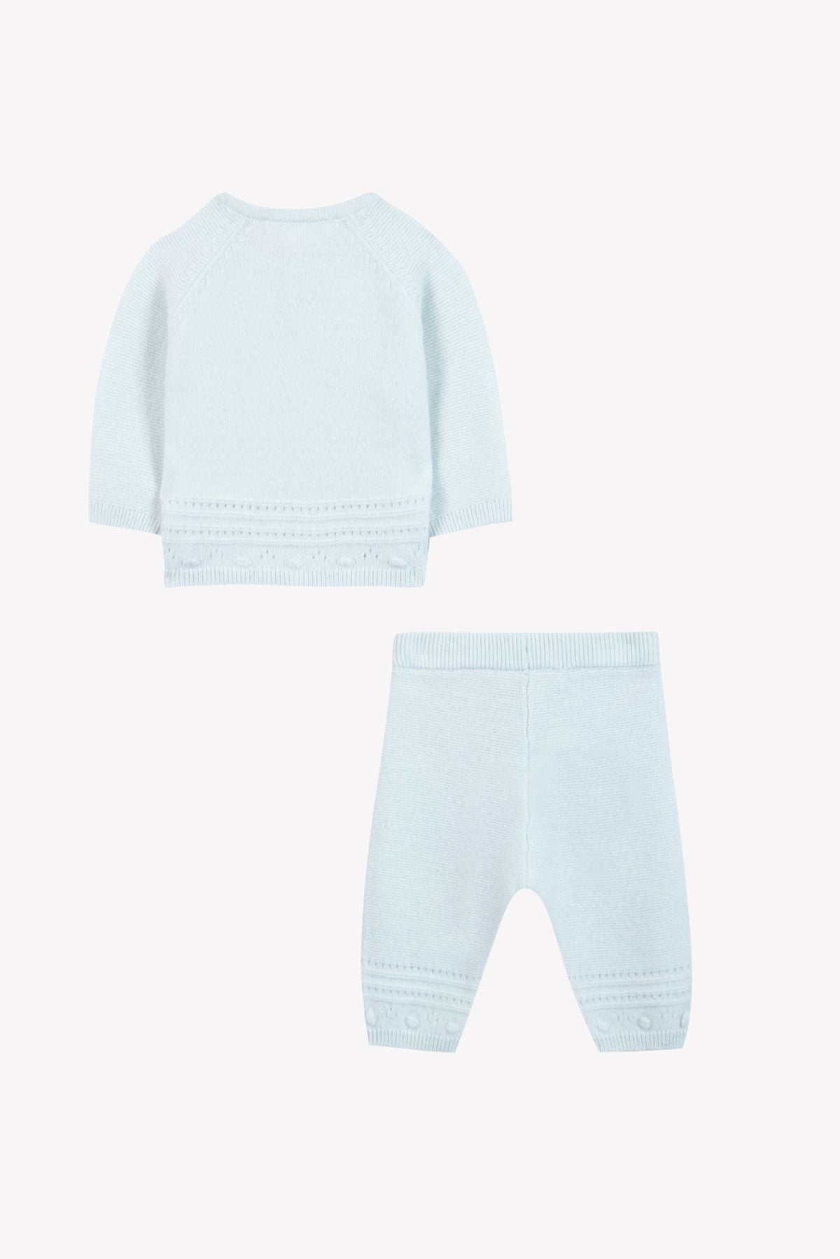Long Set - Boy's Layette Sky Blue Sky blue / 3M