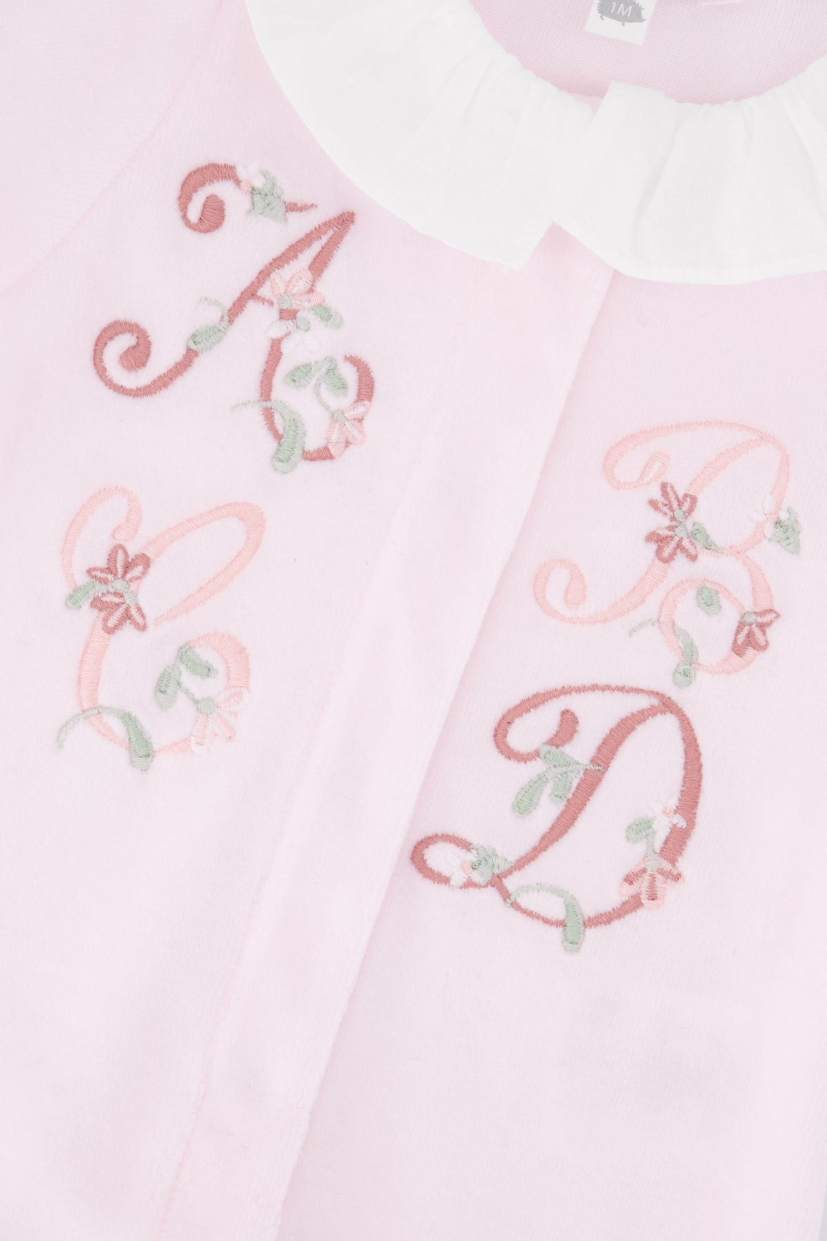 Babygrows - Baby Nights Pale pink / 3M